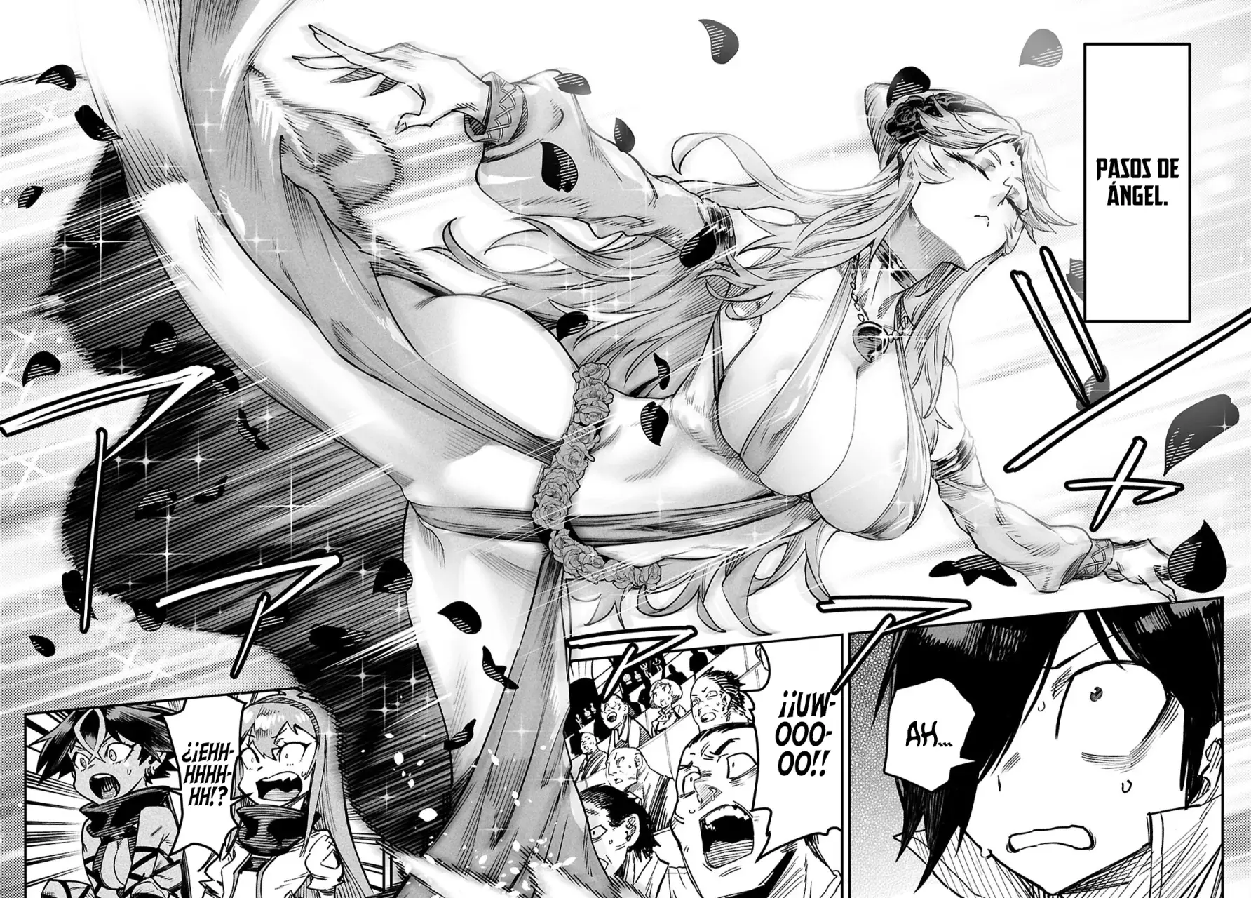REENCARNADO EN UN COLISEO ~UTILIZANDO LA HABILIDAD MÁS DÉBIL PARA DERROTAR A LAS MUJERES MÁS FUERTES Y CREAR UN HAREM DE ESCLAVAS~ Capitulo 30: Una lucha por cada segundo página 34