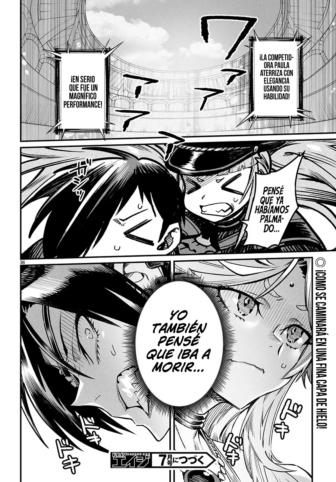 REENCARNADO EN UN COLISEO ~UTILIZANDO LA HABILIDAD MÁS DÉBIL PARA DERROTAR A LAS MUJERES MÁS FUERTES Y CREAR UN HAREM DE ESCLAVAS~ Capitulo 30: Una lucha por cada segundo página 35