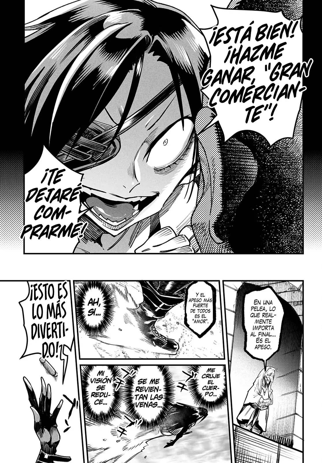 REENCARNADO EN UN COLISEO ~UTILIZANDO LA HABILIDAD MÁS DÉBIL PARA DERROTAR A LAS MUJERES MÁS FUERTES Y CREAR UN HAREM DE ESCLAVAS~ Capitulo 32: Robo del pensamiento página 21