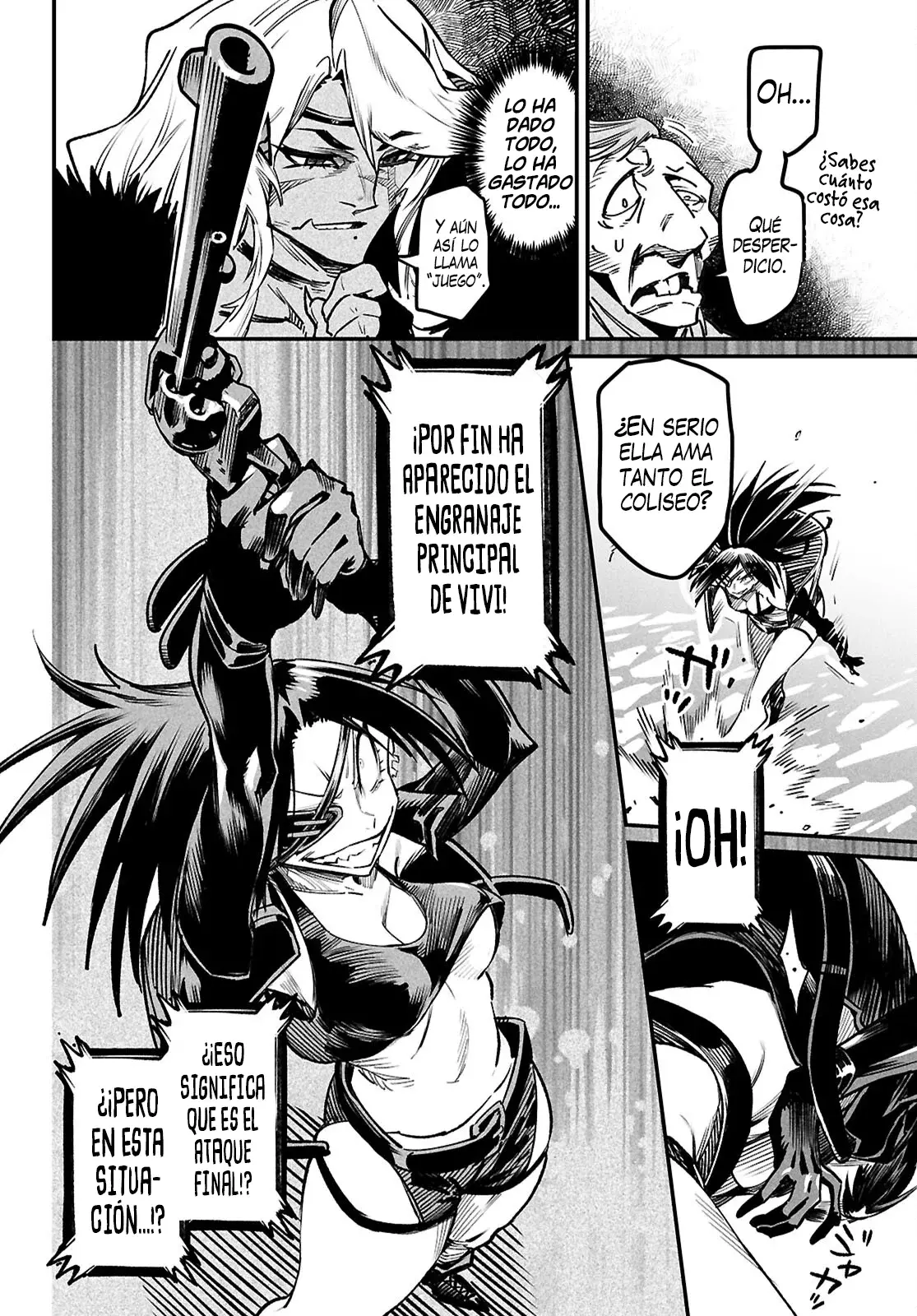 REENCARNADO EN UN COLISEO ~UTILIZANDO LA HABILIDAD MÁS DÉBIL PARA DERROTAR A LAS MUJERES MÁS FUERTES Y CREAR UN HAREM DE ESCLAVAS~ Capitulo 32: Robo del pensamiento página 23