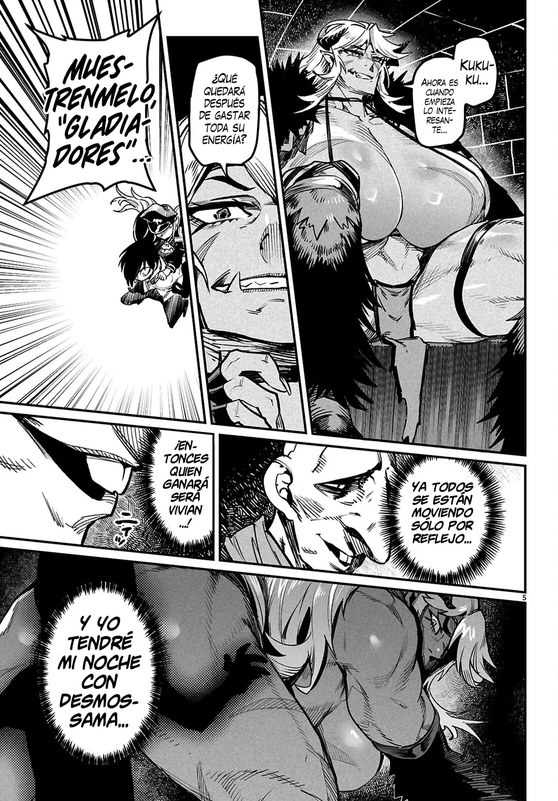 REENCARNADO EN UN COLISEO ~UTILIZANDO LA HABILIDAD MÁS DÉBIL PARA DERROTAR A LAS MUJERES MÁS FUERTES Y CREAR UN HAREM DE ESCLAVAS~ Capitulo 32: Robo del pensamiento página 9