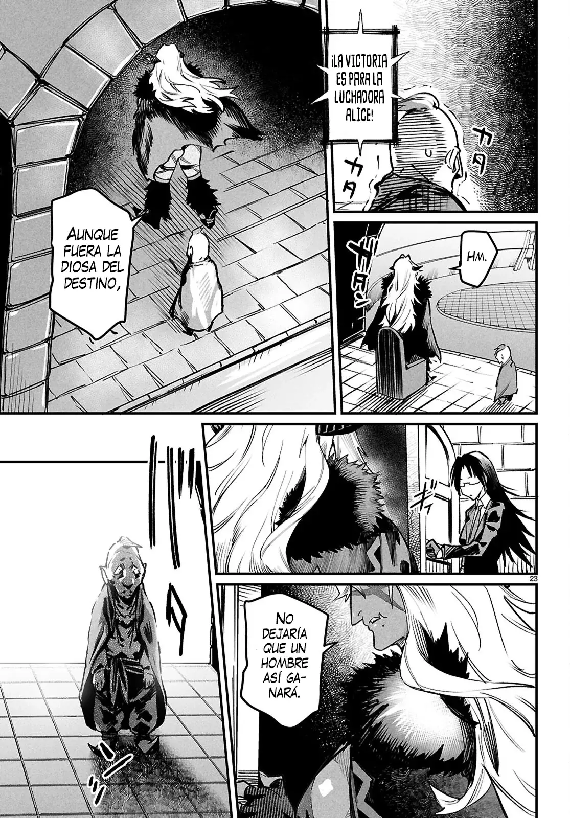 REENCARNADO EN UN COLISEO ~UTILIZANDO LA HABILIDAD MÁS DÉBIL PARA DERROTAR A LAS MUJERES MÁS FUERTES Y CREAR UN HAREM DE ESCLAVAS~ Capitulo 33 página 24