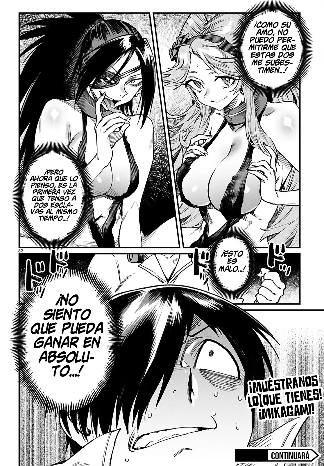 REENCARNADO EN UN COLISEO ~UTILIZANDO LA HABILIDAD MÁS DÉBIL PARA DERROTAR A LAS MUJERES MÁS FUERTES Y CREAR UN HAREM DE ESCLAVAS~ Capitulo 33 página 33