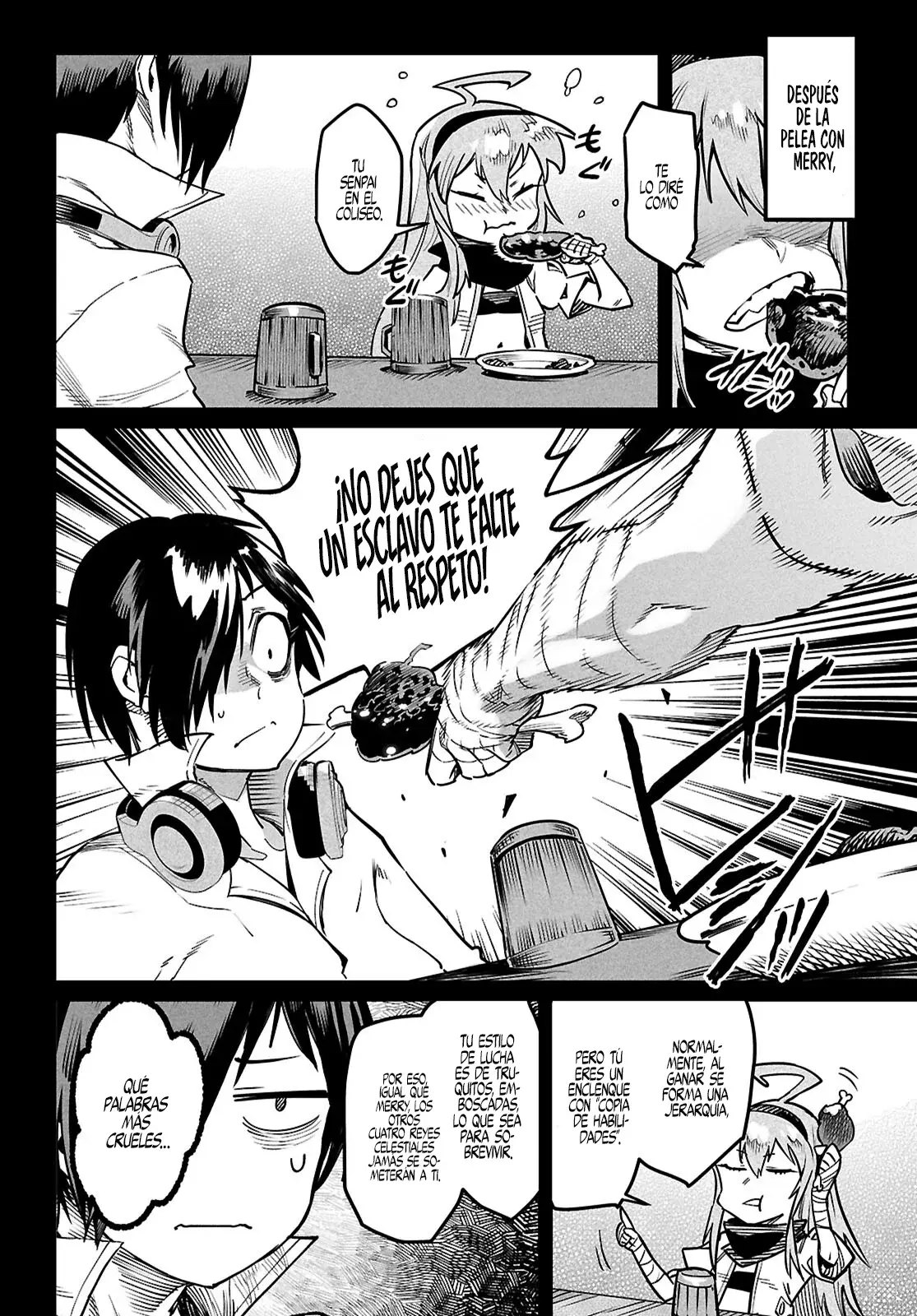 REENCARNADO EN UN COLISEO ~UTILIZANDO LA HABILIDAD MÁS DÉBIL PARA DERROTAR A LAS MUJERES MÁS FUERTES Y CREAR UN HAREM DE ESCLAVAS~ Capitulo 34 página 8