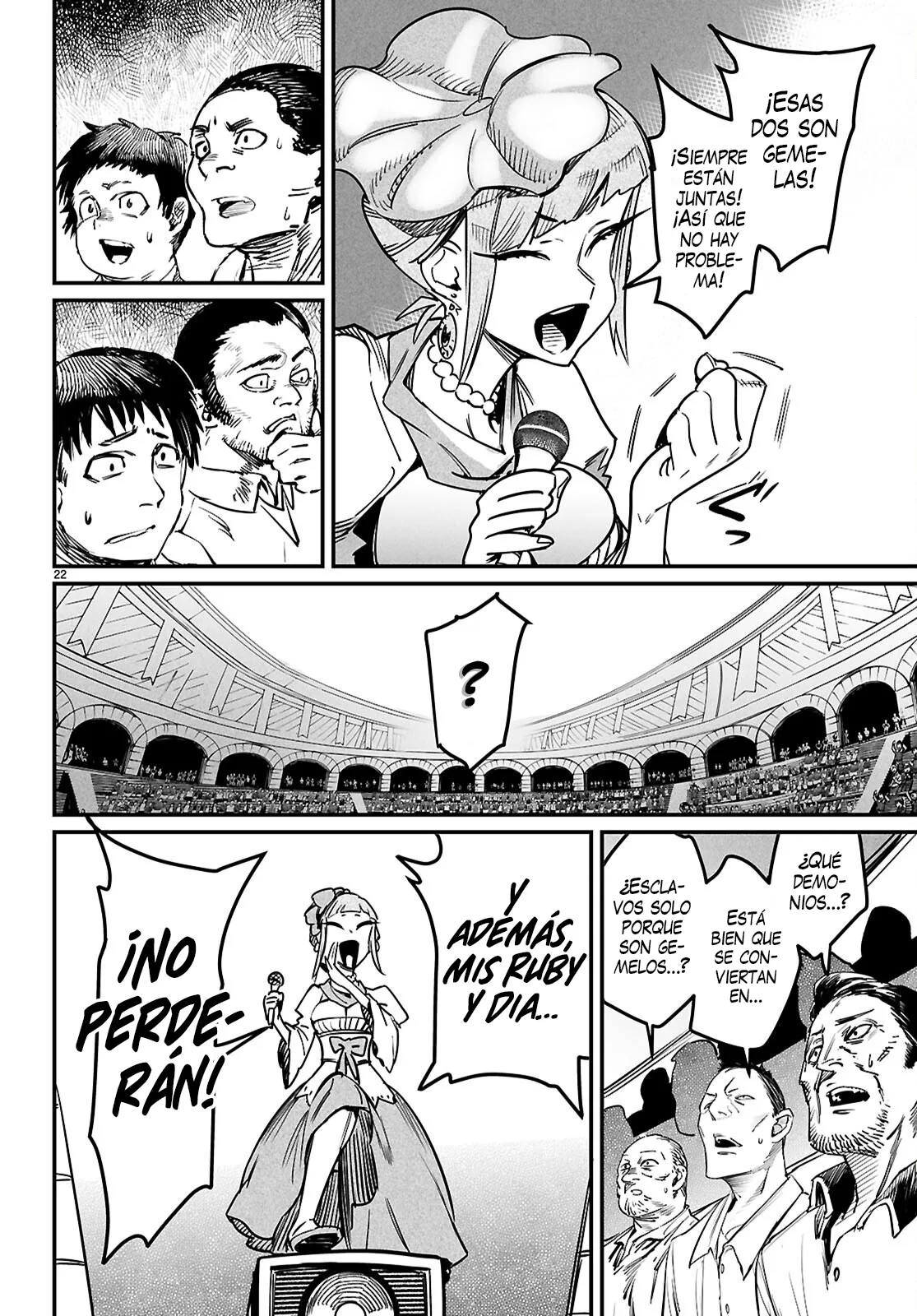 REENCARNADO EN UN COLISEO ~UTILIZANDO LA HABILIDAD MÁS DÉBIL PARA DERROTAR A LAS MUJERES MÁS FUERTES Y CREAR UN HAREM DE ESCLAVAS~ Capitulo 36 página 25