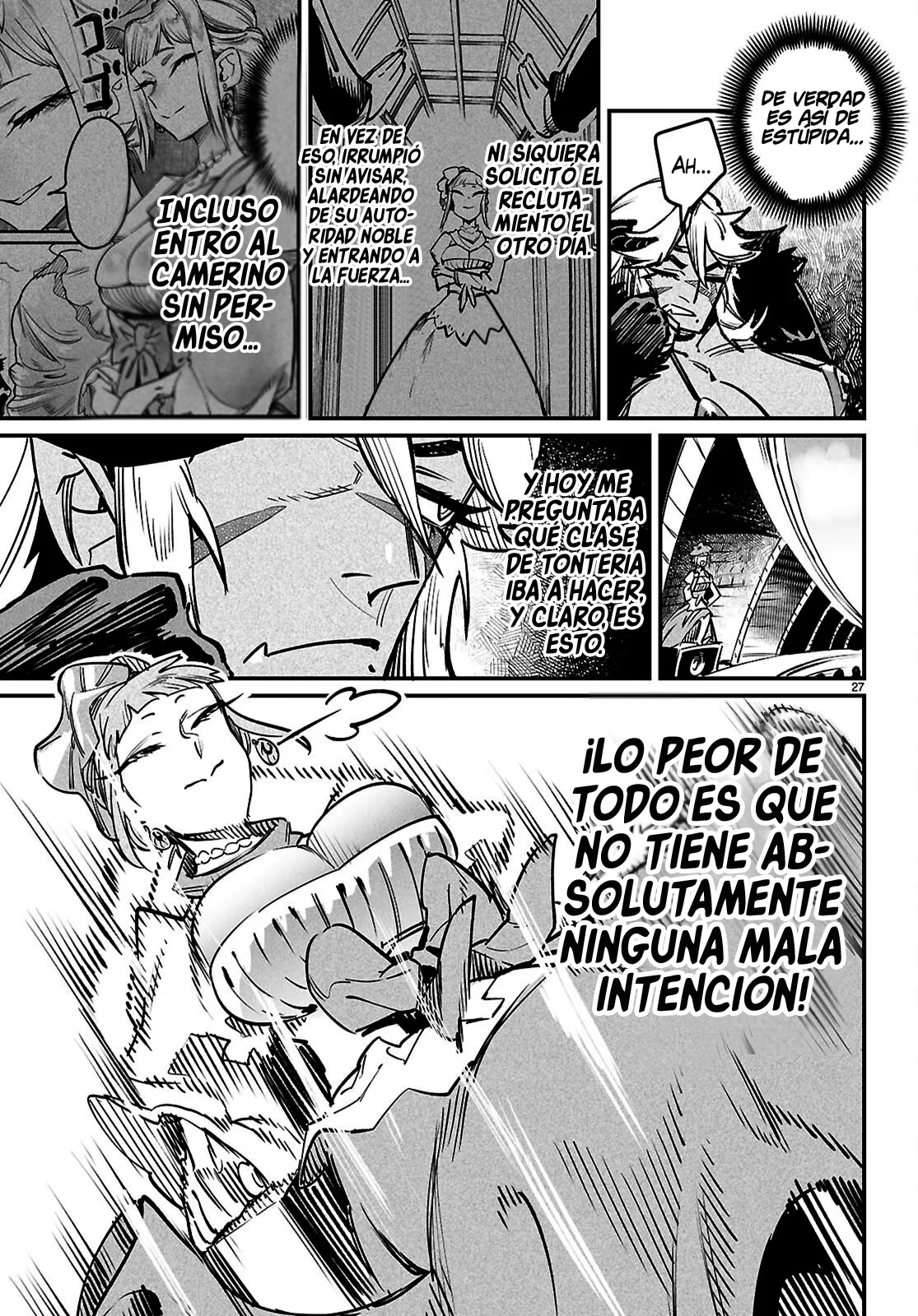 REENCARNADO EN UN COLISEO ~UTILIZANDO LA HABILIDAD MÁS DÉBIL PARA DERROTAR A LAS MUJERES MÁS FUERTES Y CREAR UN HAREM DE ESCLAVAS~ Capitulo 36 página 30