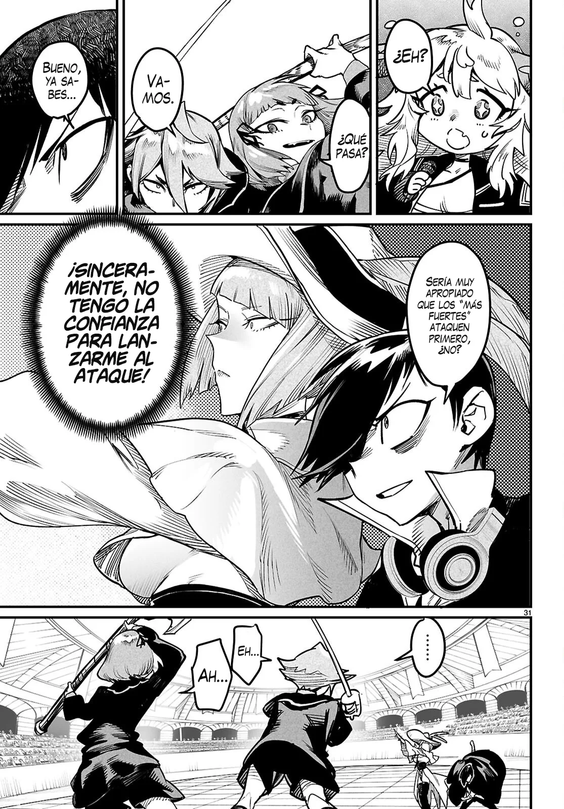 REENCARNADO EN UN COLISEO ~UTILIZANDO LA HABILIDAD MÁS DÉBIL PARA DERROTAR A LAS MUJERES MÁS FUERTES Y CREAR UN HAREM DE ESCLAVAS~ Capitulo 36 página 34