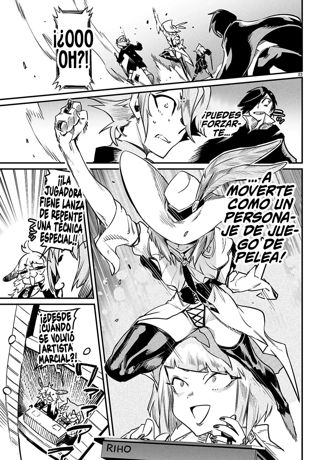 REENCARNADO EN UN COLISEO ~UTILIZANDO LA HABILIDAD MÁS DÉBIL PARA DERROTAR A LAS MUJERES MÁS FUERTES Y CREAR UN HAREM DE ESCLAVAS~ Capitulo 37 página 27