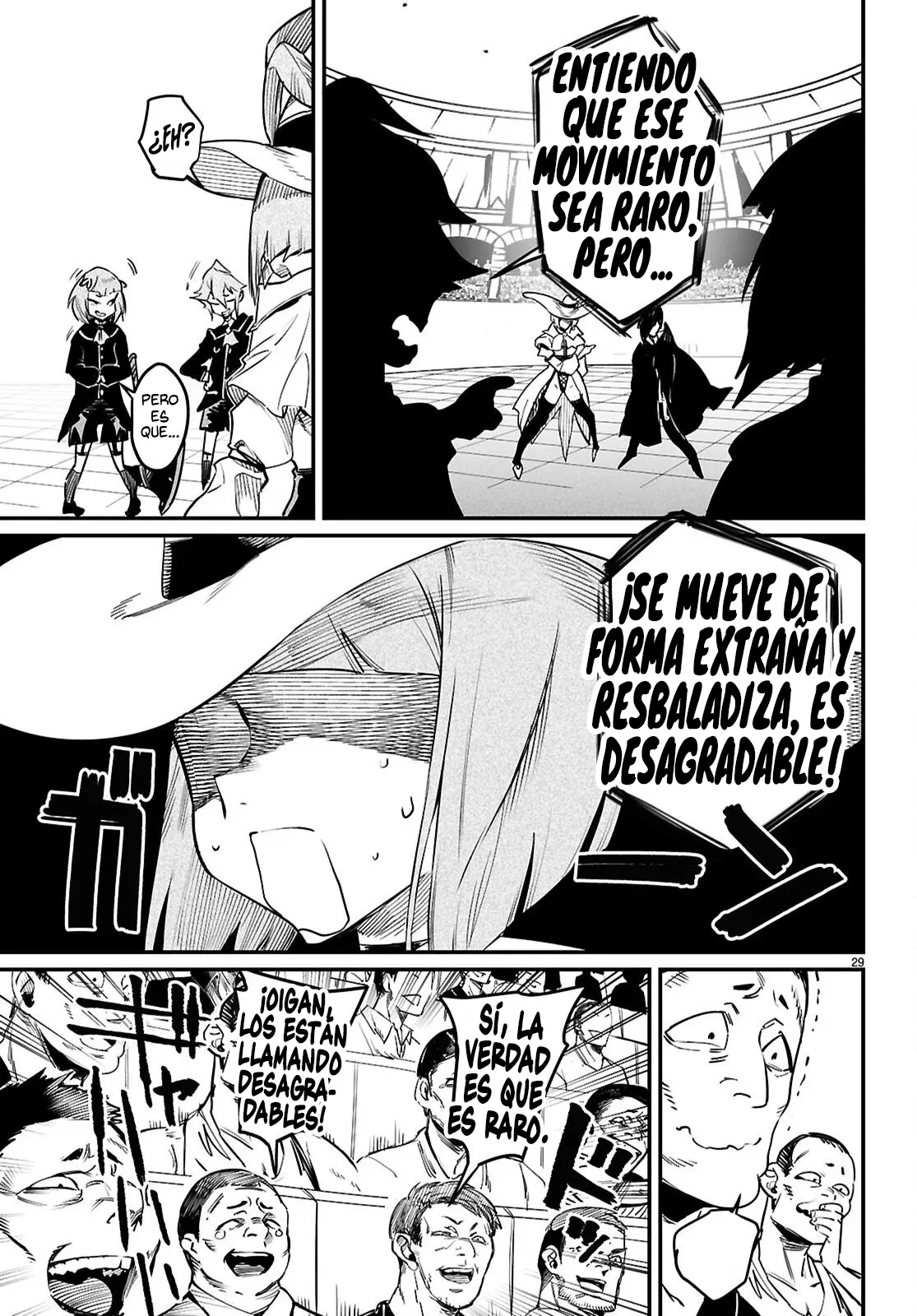 REENCARNADO EN UN COLISEO ~UTILIZANDO LA HABILIDAD MÁS DÉBIL PARA DERROTAR A LAS MUJERES MÁS FUERTES Y CREAR UN HAREM DE ESCLAVAS~ Capitulo 37 página 33