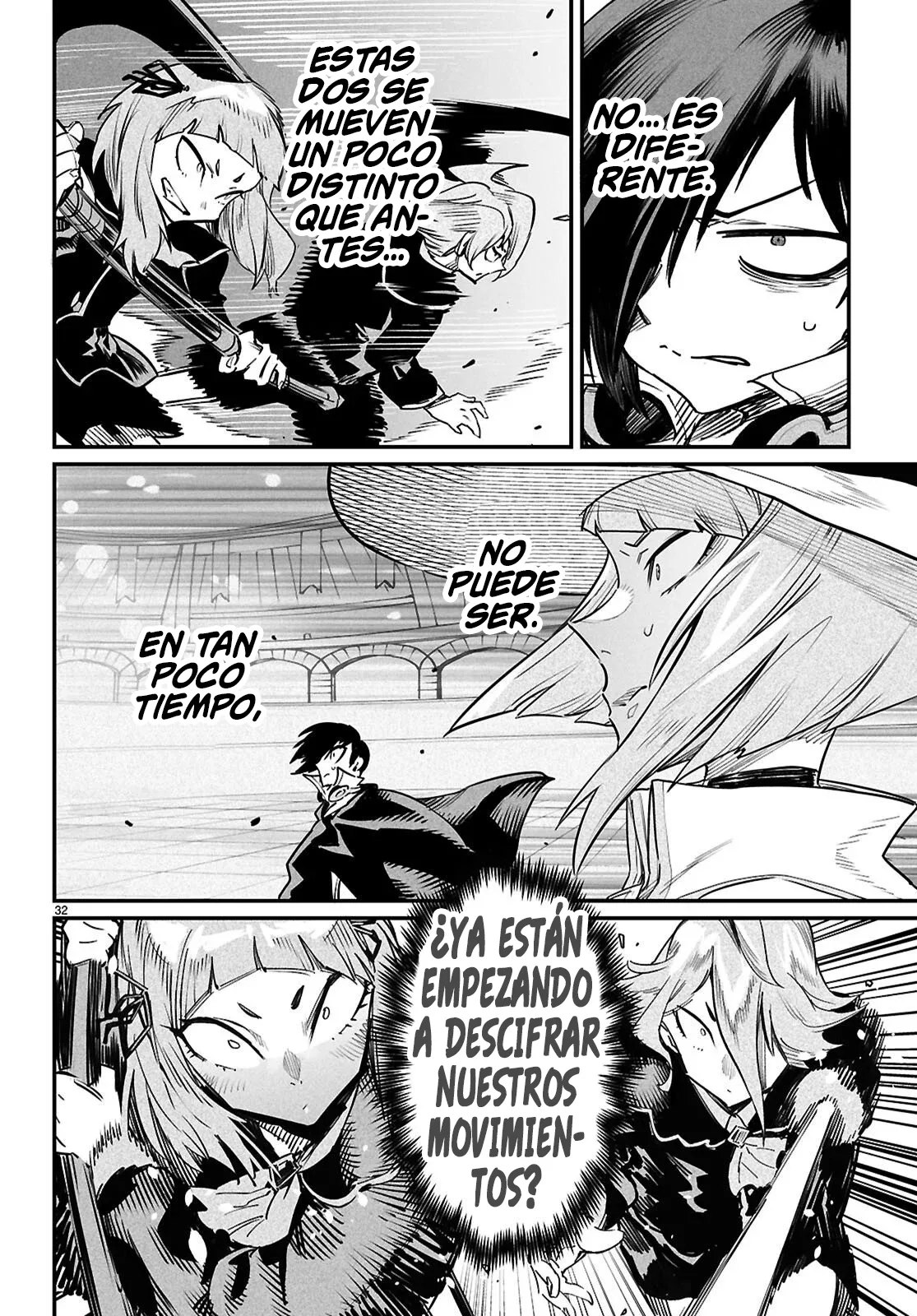 REENCARNADO EN UN COLISEO ~UTILIZANDO LA HABILIDAD MÁS DÉBIL PARA DERROTAR A LAS MUJERES MÁS FUERTES Y CREAR UN HAREM DE ESCLAVAS~ Capitulo 37 página 36