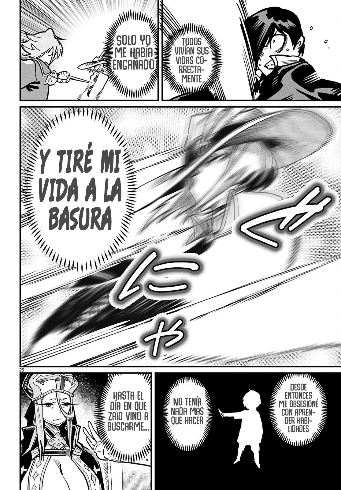 REENCARNADO EN UN COLISEO ~UTILIZANDO LA HABILIDAD MÁS DÉBIL PARA DERROTAR A LAS MUJERES MÁS FUERTES Y CREAR UN HAREM DE ESCLAVAS~ Capitulo 38 página 27