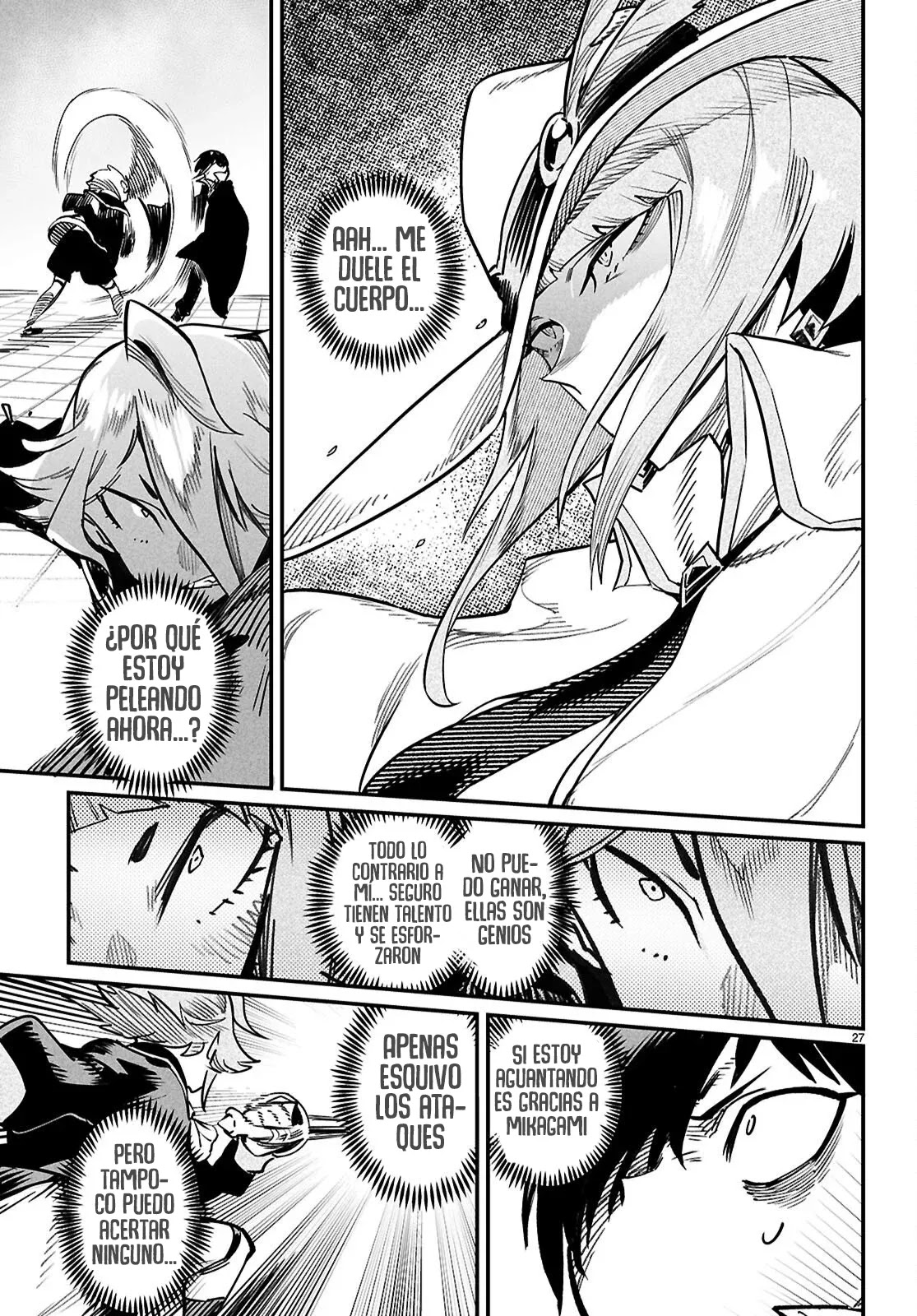 REENCARNADO EN UN COLISEO ~UTILIZANDO LA HABILIDAD MÁS DÉBIL PARA DERROTAR A LAS MUJERES MÁS FUERTES Y CREAR UN HAREM DE ESCLAVAS~ Capitulo 38 página 28