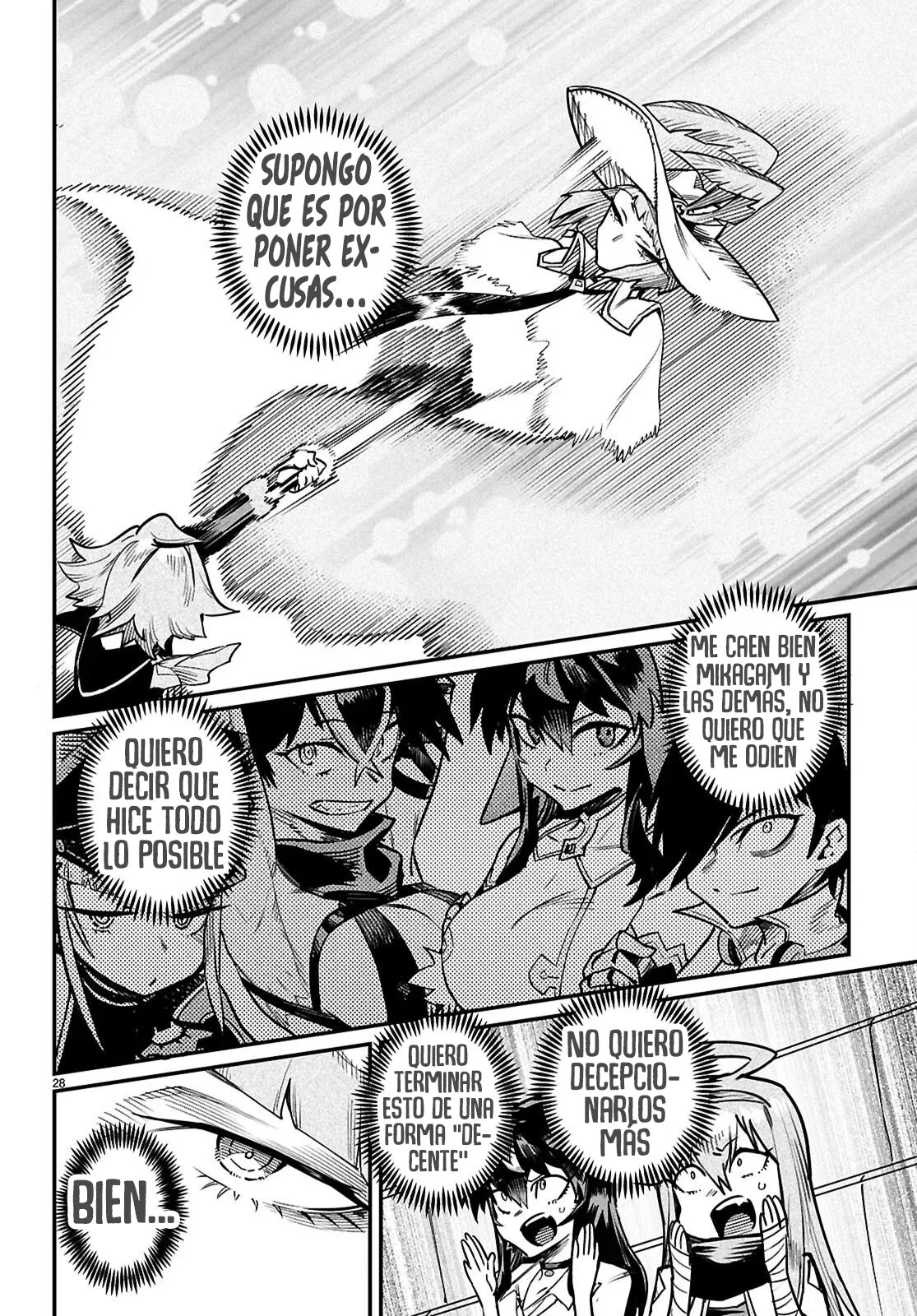 REENCARNADO EN UN COLISEO ~UTILIZANDO LA HABILIDAD MÁS DÉBIL PARA DERROTAR A LAS MUJERES MÁS FUERTES Y CREAR UN HAREM DE ESCLAVAS~ Capitulo 38 página 29