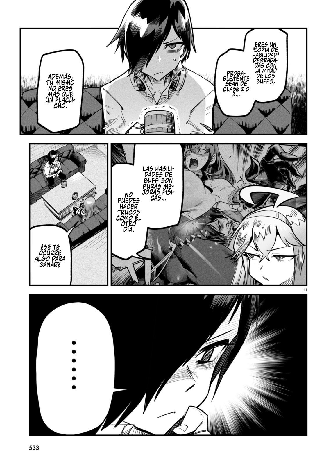 REENCARNADO EN UN COLISEO ~UTILIZANDO LA HABILIDAD MÁS DÉBIL PARA DERROTAR A LAS MUJERES MÁS FUERTES Y CREAR UN HAREM DE ESCLAVAS~ Capitulo 4: Las restantes de las cuatro reinas página 12