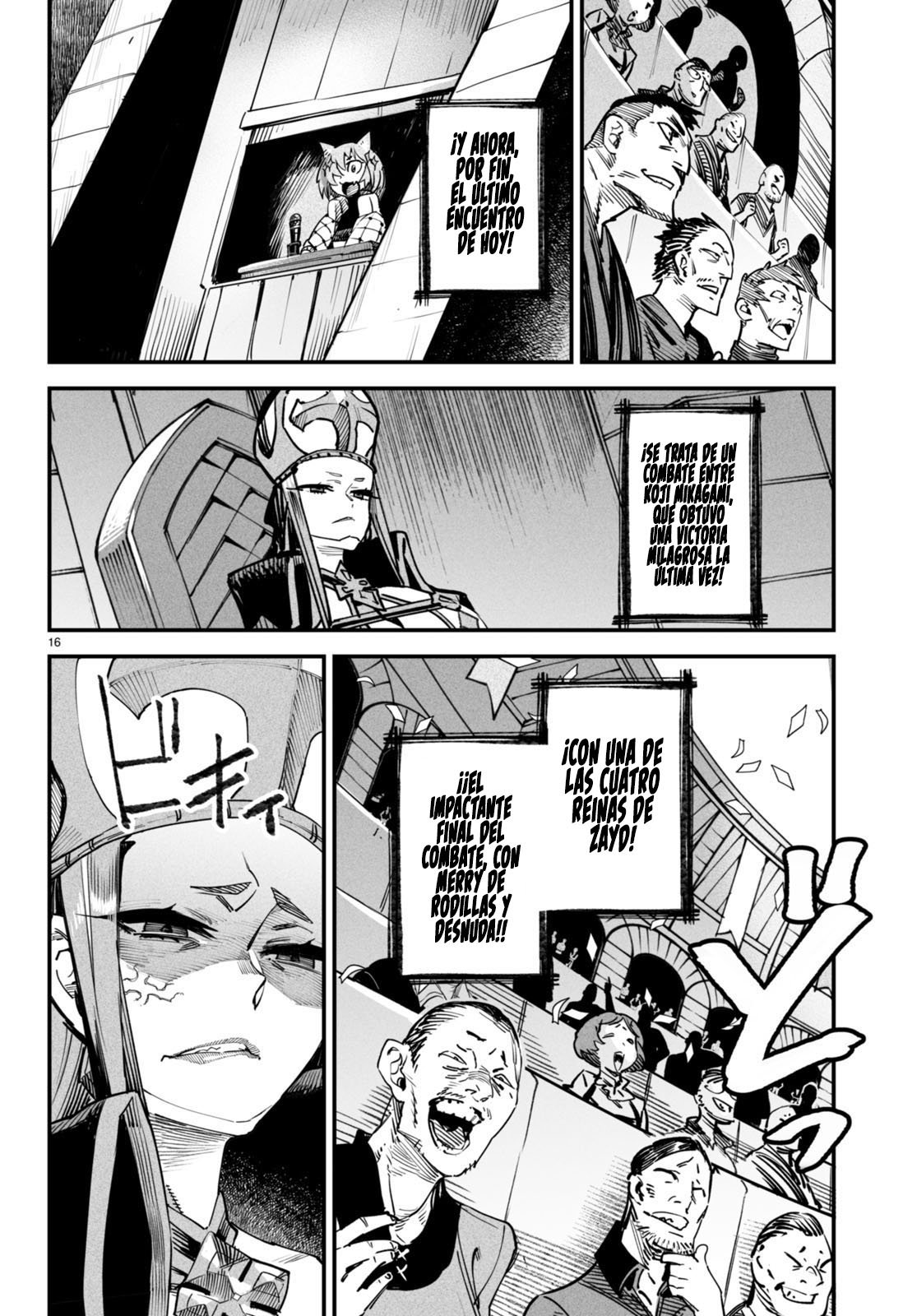 REENCARNADO EN UN COLISEO ~UTILIZANDO LA HABILIDAD MÁS DÉBIL PARA DERROTAR A LAS MUJERES MÁS FUERTES Y CREAR UN HAREM DE ESCLAVAS~ Capitulo 4: Las restantes de las cuatro reinas página 17