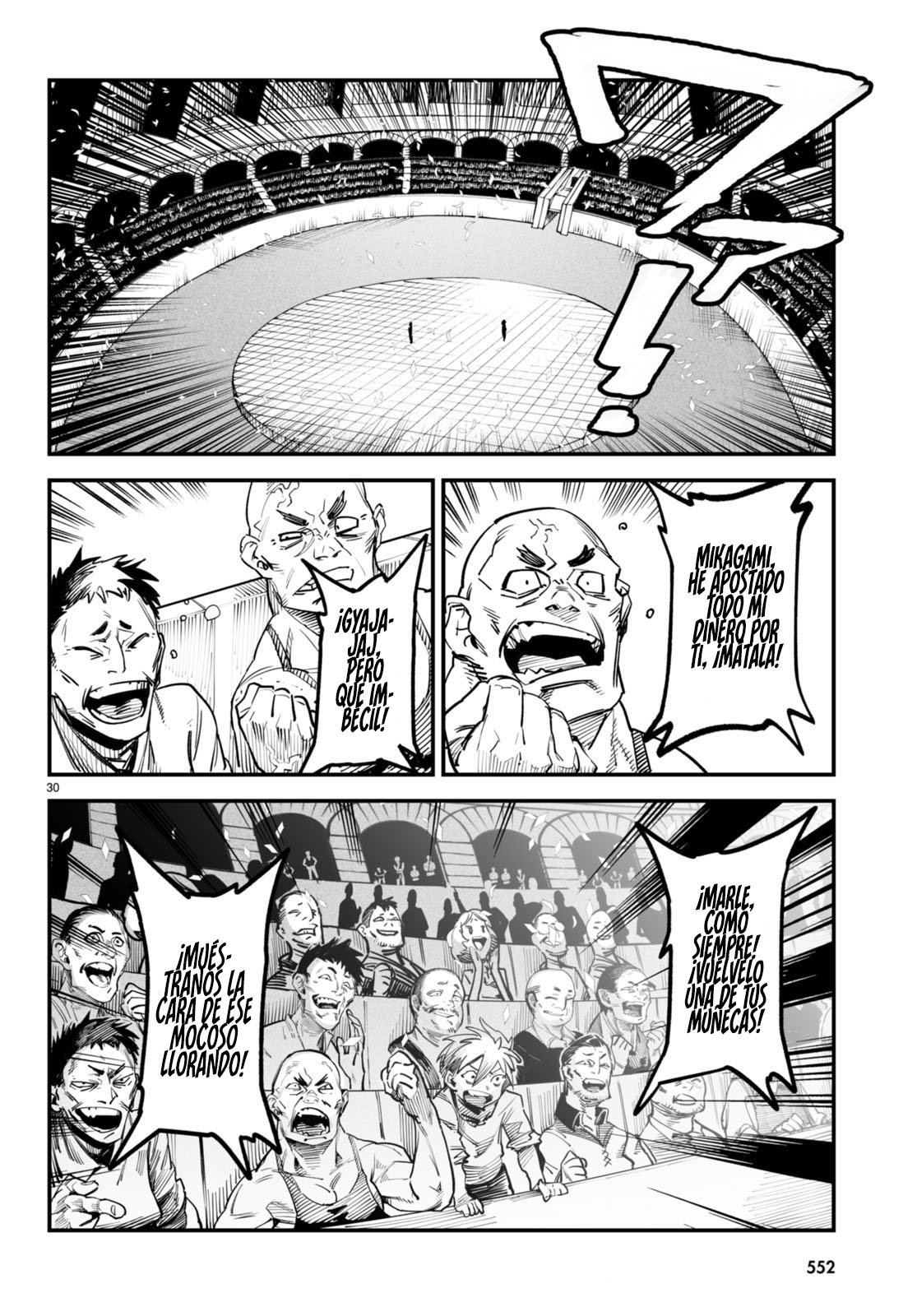REENCARNADO EN UN COLISEO ~UTILIZANDO LA HABILIDAD MÁS DÉBIL PARA DERROTAR A LAS MUJERES MÁS FUERTES Y CREAR UN HAREM DE ESCLAVAS~ Capitulo 4: Las restantes de las cuatro reinas página 31