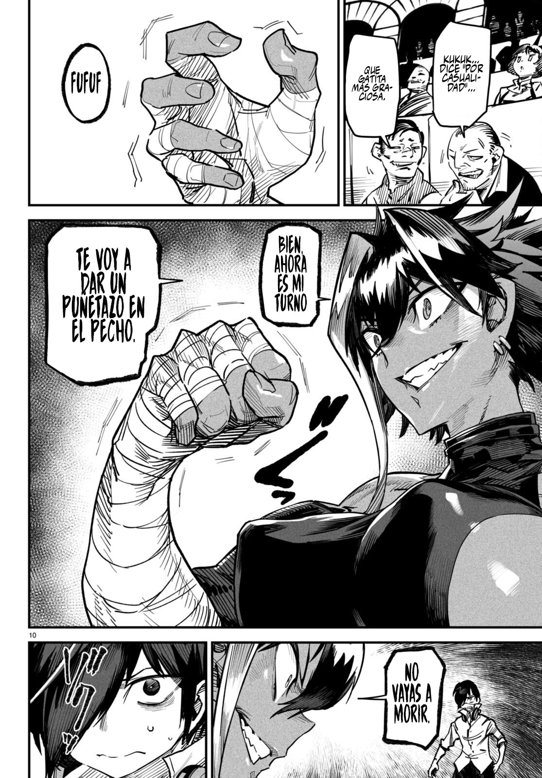 REENCARNADO EN UN COLISEO ~UTILIZANDO LA HABILIDAD MÁS DÉBIL PARA DERROTAR A LAS MUJERES MÁS FUERTES Y CREAR UN HAREM DE ESCLAVAS~ Capitulo 5: Conciencia por instinto página 11