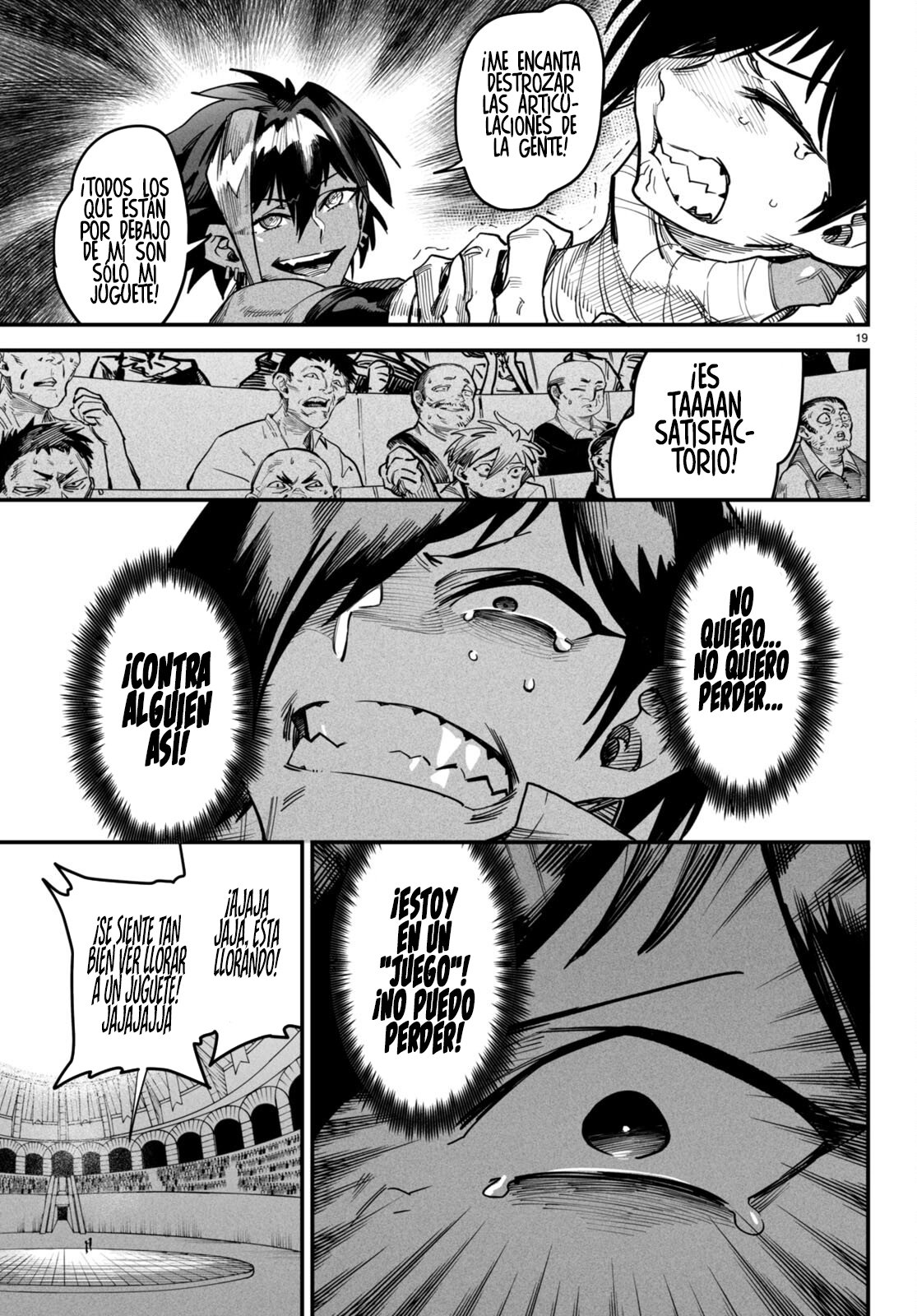 REENCARNADO EN UN COLISEO ~UTILIZANDO LA HABILIDAD MÁS DÉBIL PARA DERROTAR A LAS MUJERES MÁS FUERTES Y CREAR UN HAREM DE ESCLAVAS~ Capitulo 5: Conciencia por instinto página 20