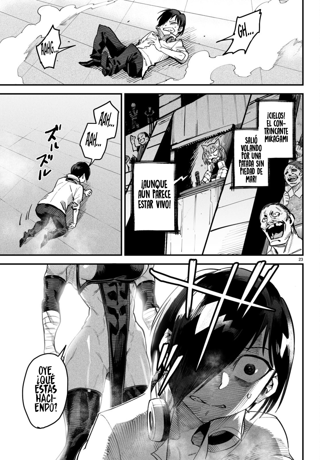 REENCARNADO EN UN COLISEO ~UTILIZANDO LA HABILIDAD MÁS DÉBIL PARA DERROTAR A LAS MUJERES MÁS FUERTES Y CREAR UN HAREM DE ESCLAVAS~ Capitulo 5: Conciencia por instinto página 24