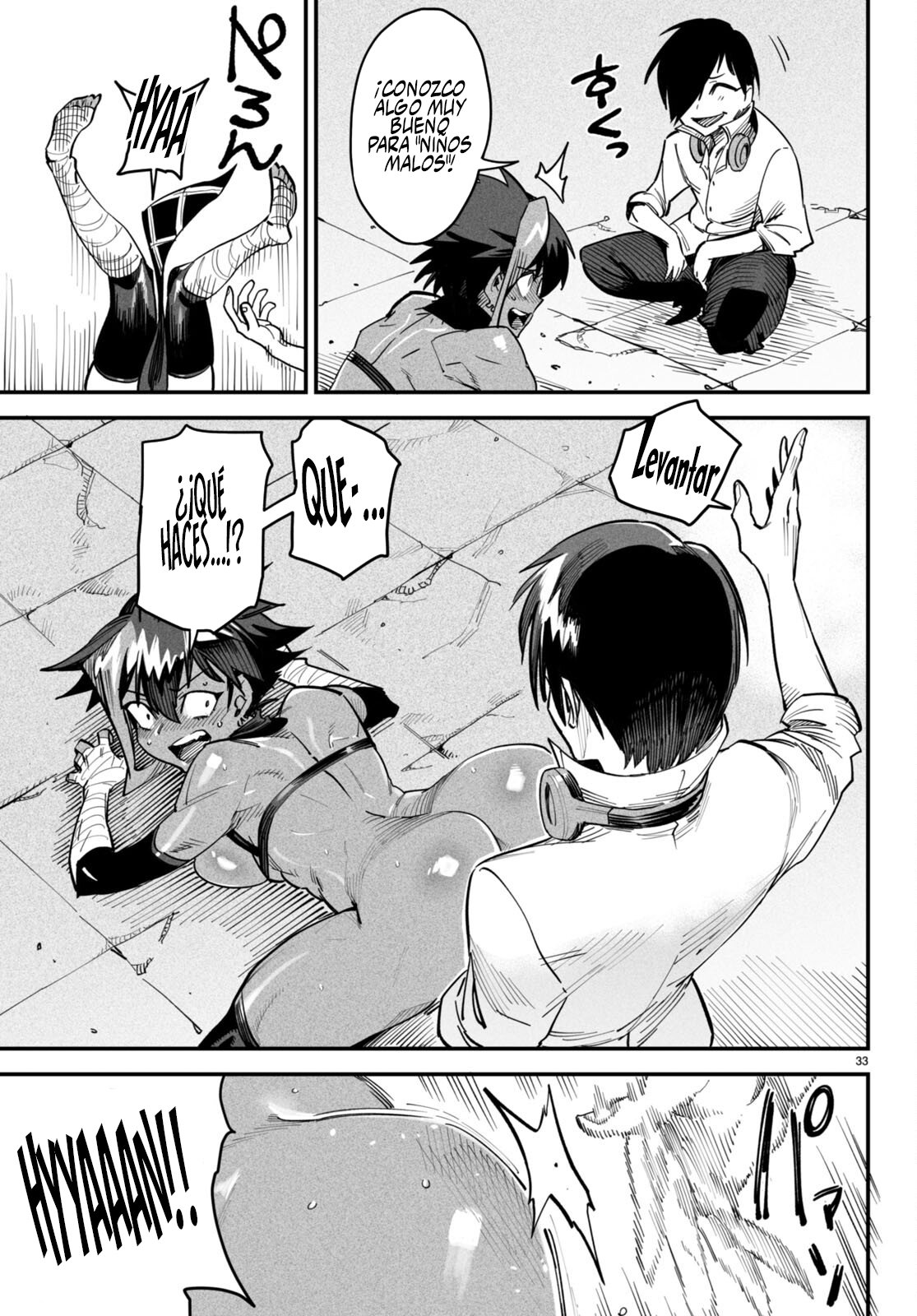 REENCARNADO EN UN COLISEO ~UTILIZANDO LA HABILIDAD MÁS DÉBIL PARA DERROTAR A LAS MUJERES MÁS FUERTES Y CREAR UN HAREM DE ESCLAVAS~ Capitulo 5: Conciencia por instinto página 34