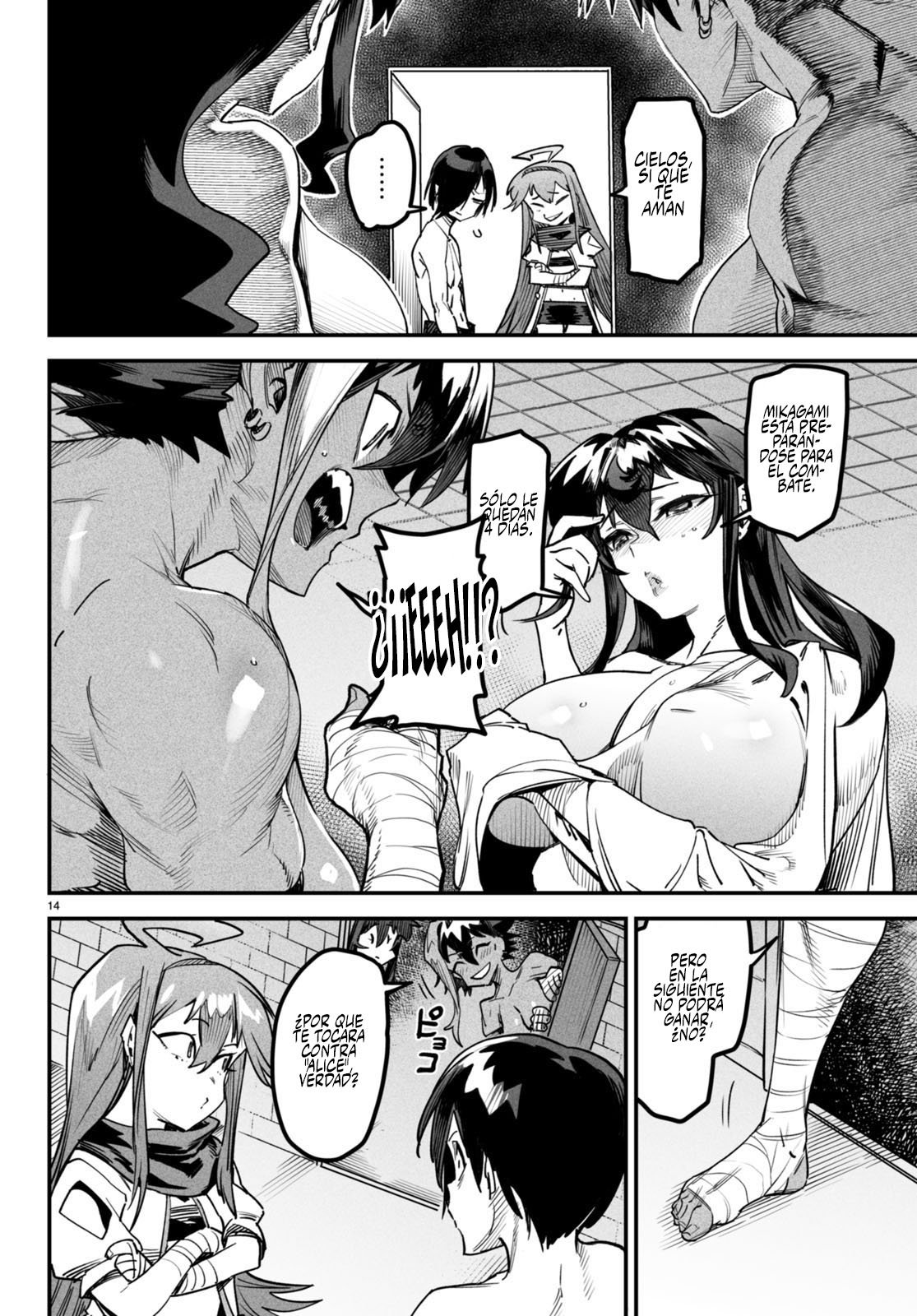 REENCARNADO EN UN COLISEO ~UTILIZANDO LA HABILIDAD MÁS DÉBIL PARA DERROTAR A LAS MUJERES MÁS FUERTES Y CREAR UN HAREM DE ESCLAVAS~ Capitulo 6: Castigo y celebración página 15