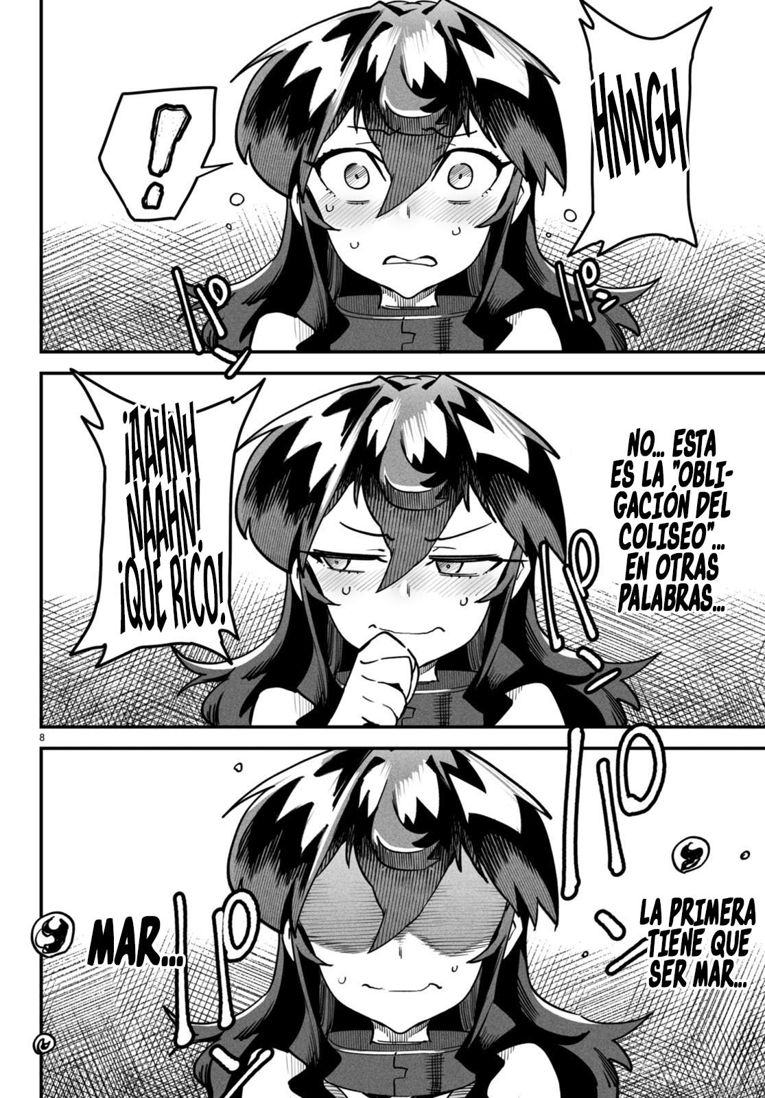 REENCARNADO EN UN COLISEO ~UTILIZANDO LA HABILIDAD MÁS DÉBIL PARA DERROTAR A LAS MUJERES MÁS FUERTES Y CREAR UN HAREM DE ESCLAVAS~ Capitulo 6: Castigo y celebración página 9