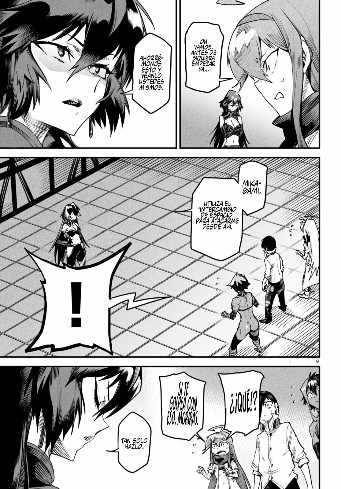 REENCARNADO EN UN COLISEO ~UTILIZANDO LA HABILIDAD MÁS DÉBIL PARA DERROTAR A LAS MUJERES MÁS FUERTES Y CREAR UN HAREM DE ESCLAVAS~ Capitulo 7: Dificultades con el "Intercambio de Espacio" página 10