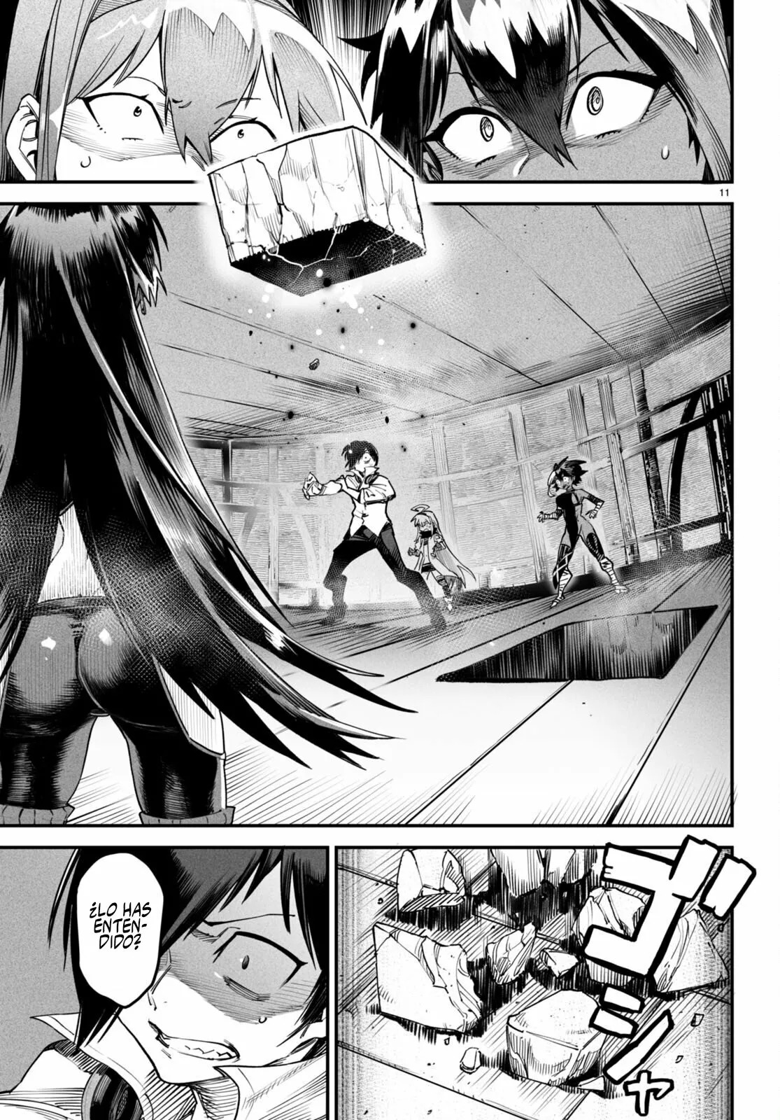 REENCARNADO EN UN COLISEO ~UTILIZANDO LA HABILIDAD MÁS DÉBIL PARA DERROTAR A LAS MUJERES MÁS FUERTES Y CREAR UN HAREM DE ESCLAVAS~ Capitulo 7: Dificultades con el "Intercambio de Espacio" página 12