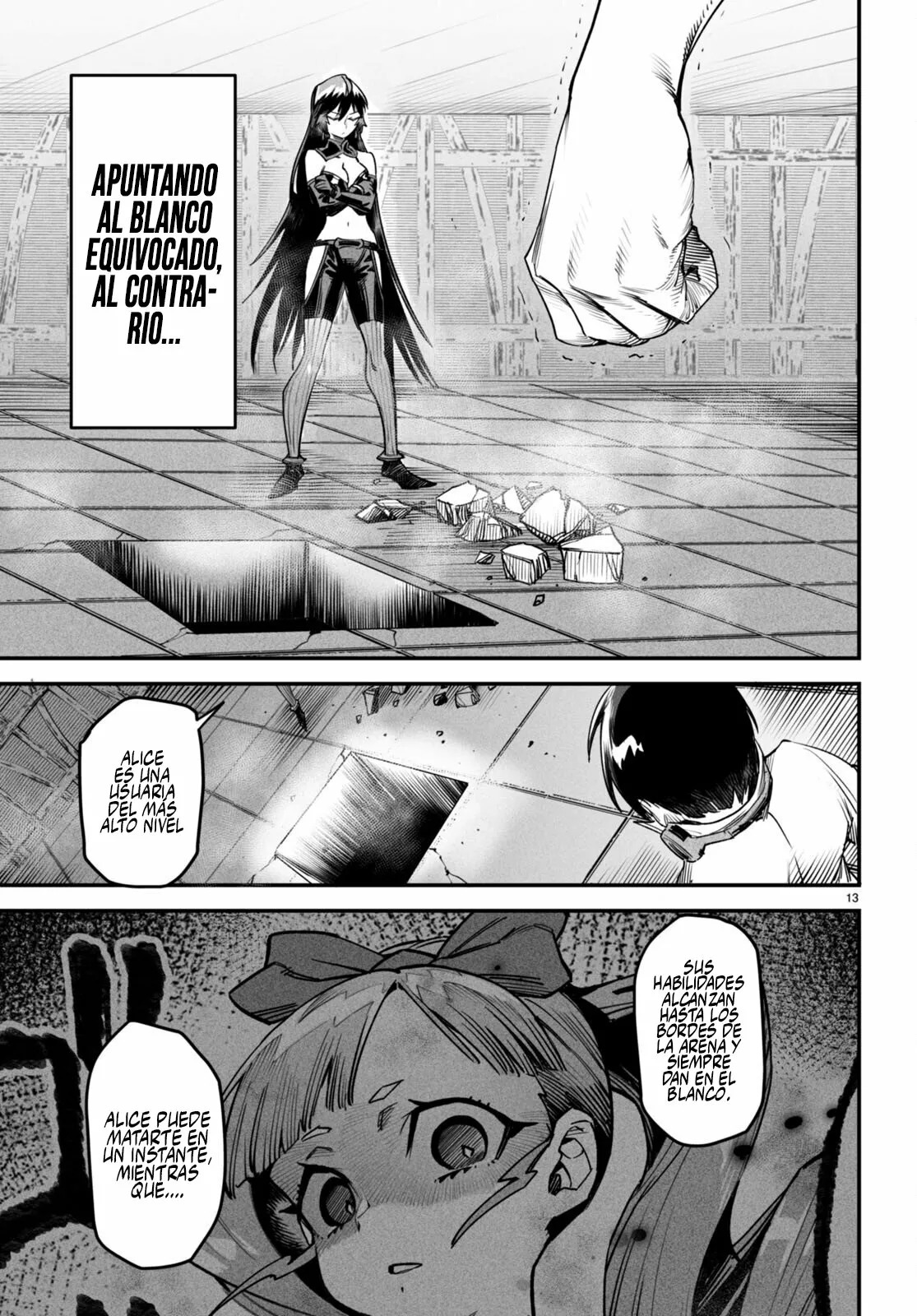 REENCARNADO EN UN COLISEO ~UTILIZANDO LA HABILIDAD MÁS DÉBIL PARA DERROTAR A LAS MUJERES MÁS FUERTES Y CREAR UN HAREM DE ESCLAVAS~ Capitulo 7: Dificultades con el "Intercambio de Espacio" página 14