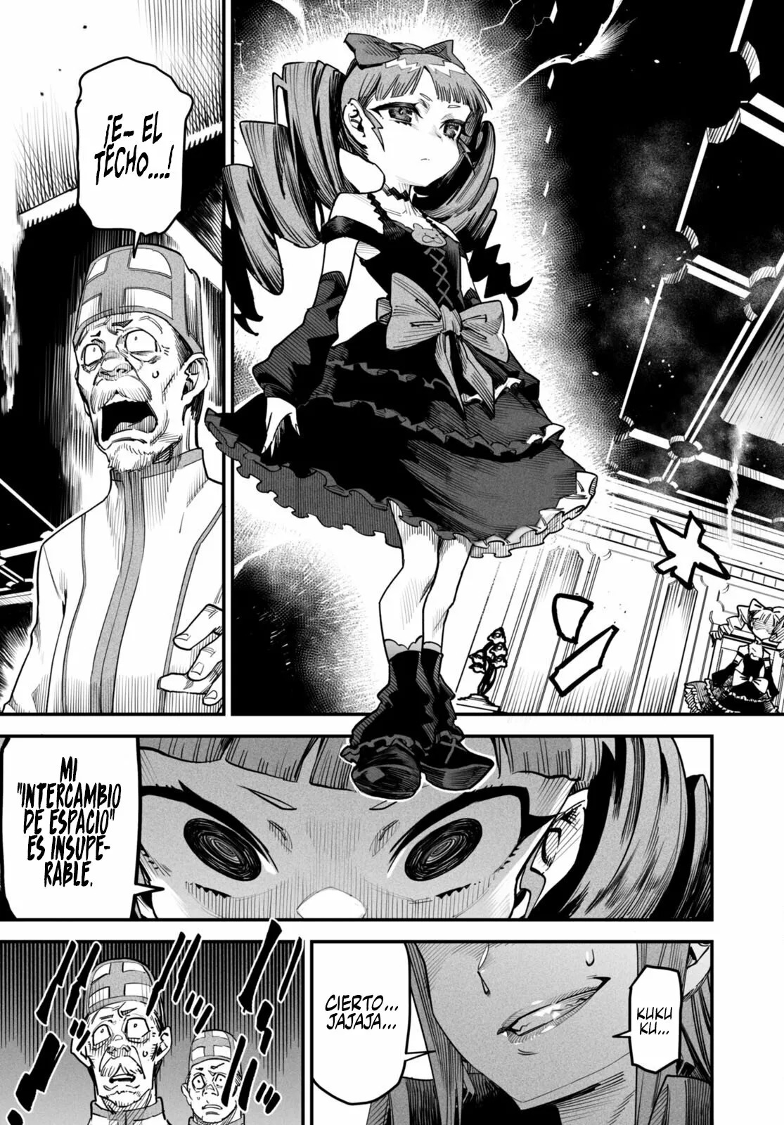 REENCARNADO EN UN COLISEO ~UTILIZANDO LA HABILIDAD MÁS DÉBIL PARA DERROTAR A LAS MUJERES MÁS FUERTES Y CREAR UN HAREM DE ESCLAVAS~ Capitulo 7: Dificultades con el "Intercambio de Espacio" página 4