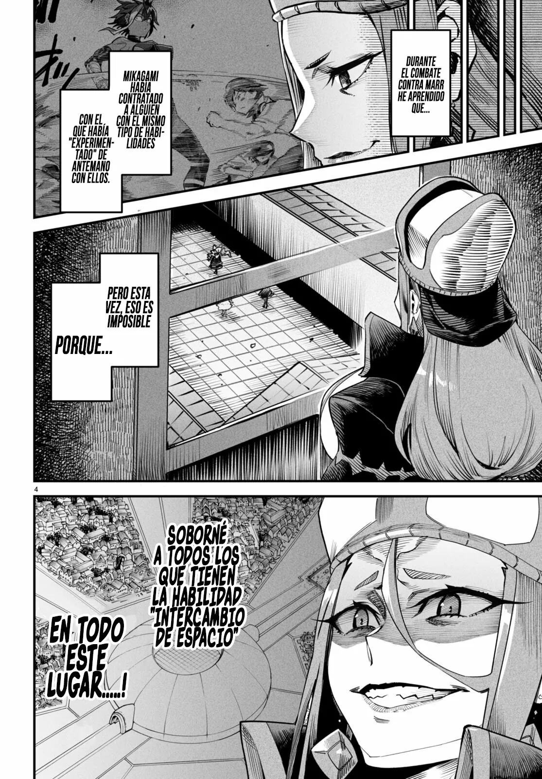 REENCARNADO EN UN COLISEO ~UTILIZANDO LA HABILIDAD MÁS DÉBIL PARA DERROTAR A LAS MUJERES MÁS FUERTES Y CREAR UN HAREM DE ESCLAVAS~ Capitulo 7: Dificultades con el "Intercambio de Espacio" página 5