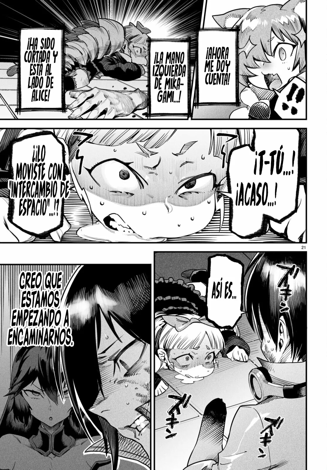 REENCARNADO EN UN COLISEO ~UTILIZANDO LA HABILIDAD MÁS DÉBIL PARA DERROTAR A LAS MUJERES MÁS FUERTES Y CREAR UN HAREM DE ESCLAVAS~ Capitulo 8: La batalla del momento página 21