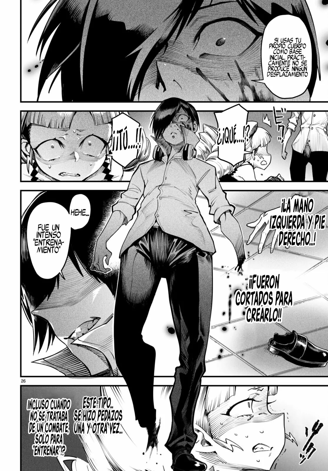 REENCARNADO EN UN COLISEO ~UTILIZANDO LA HABILIDAD MÁS DÉBIL PARA DERROTAR A LAS MUJERES MÁS FUERTES Y CREAR UN HAREM DE ESCLAVAS~ Capitulo 8: La batalla del momento página 26