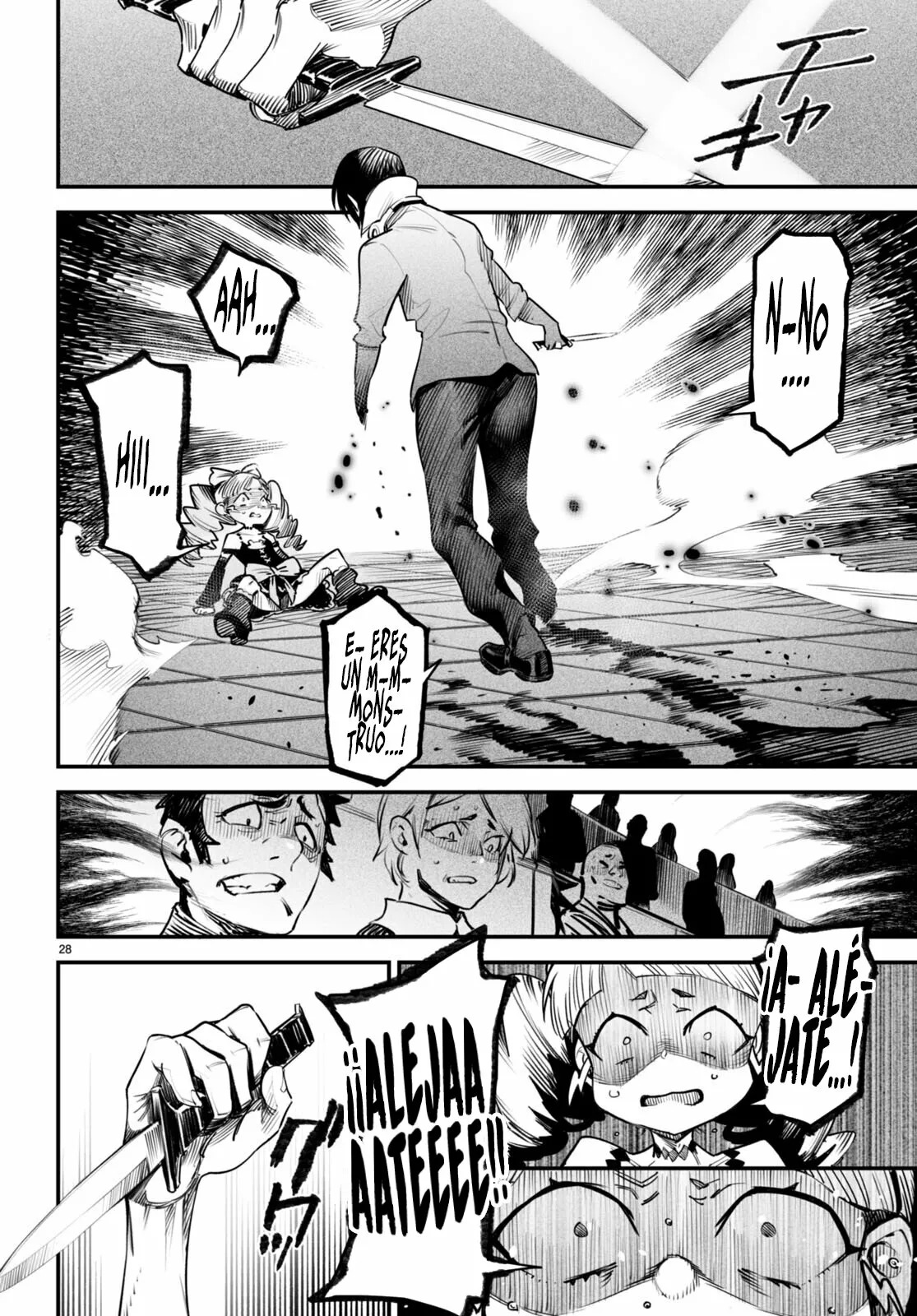 REENCARNADO EN UN COLISEO ~UTILIZANDO LA HABILIDAD MÁS DÉBIL PARA DERROTAR A LAS MUJERES MÁS FUERTES Y CREAR UN HAREM DE ESCLAVAS~ Capitulo 8: La batalla del momento página 28