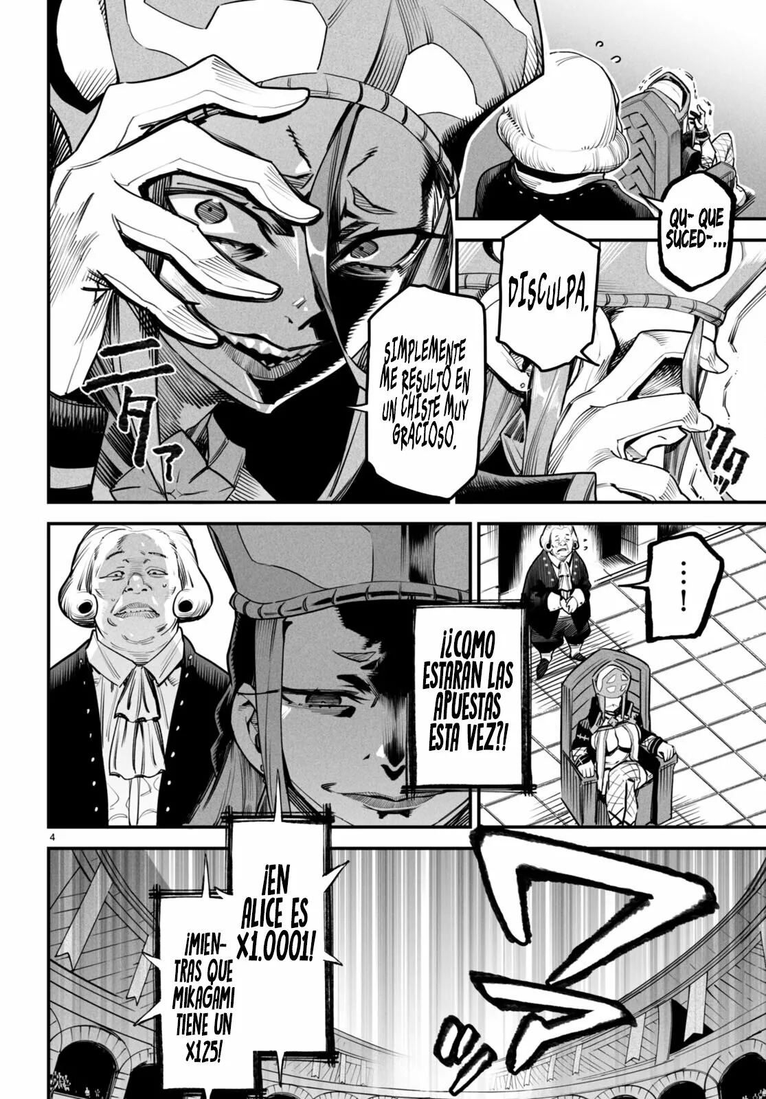 REENCARNADO EN UN COLISEO ~UTILIZANDO LA HABILIDAD MÁS DÉBIL PARA DERROTAR A LAS MUJERES MÁS FUERTES Y CREAR UN HAREM DE ESCLAVAS~ Capitulo 8: La batalla del momento página 5