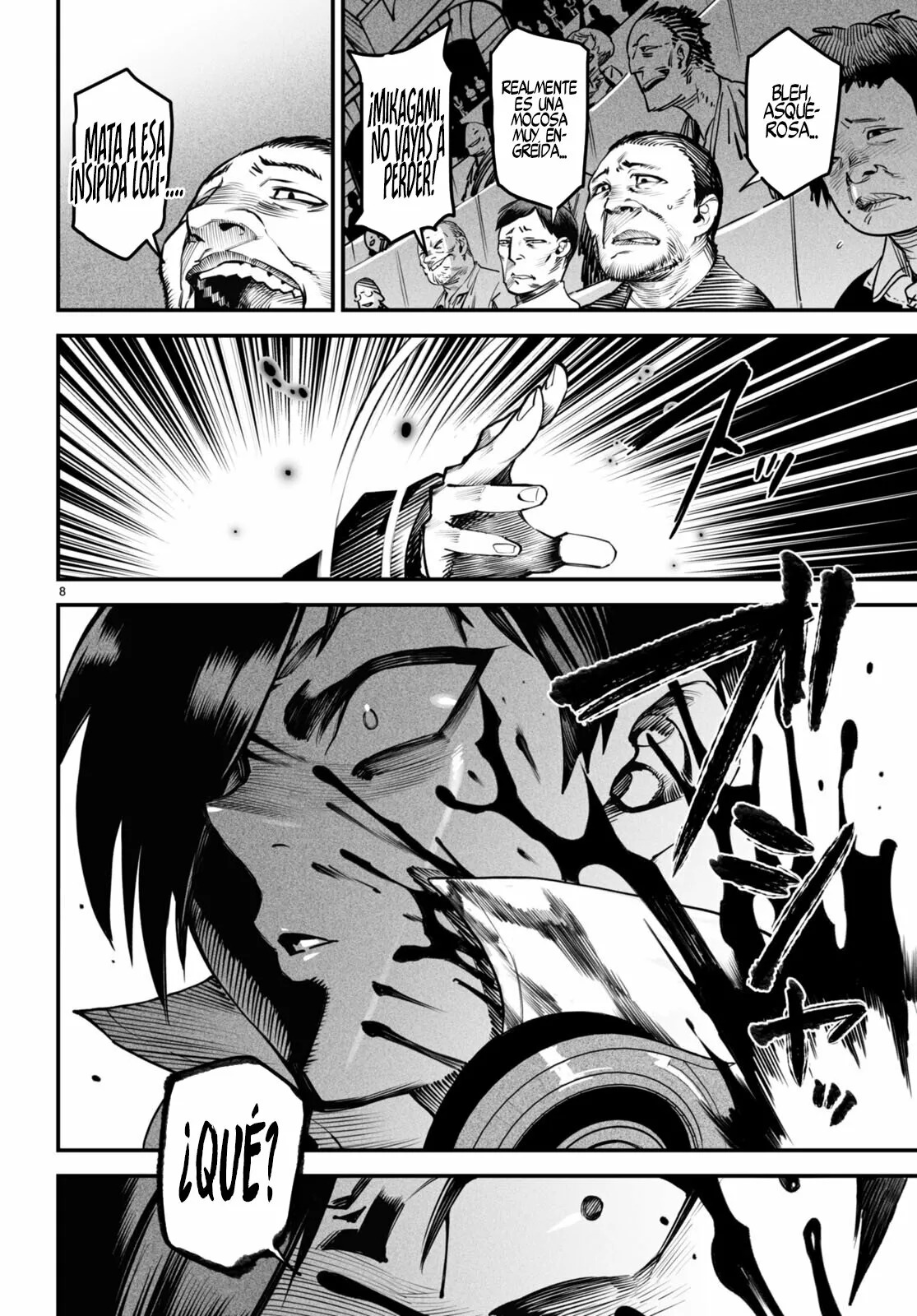 REENCARNADO EN UN COLISEO ~UTILIZANDO LA HABILIDAD MÁS DÉBIL PARA DERROTAR A LAS MUJERES MÁS FUERTES Y CREAR UN HAREM DE ESCLAVAS~ Capitulo 8: La batalla del momento página 9