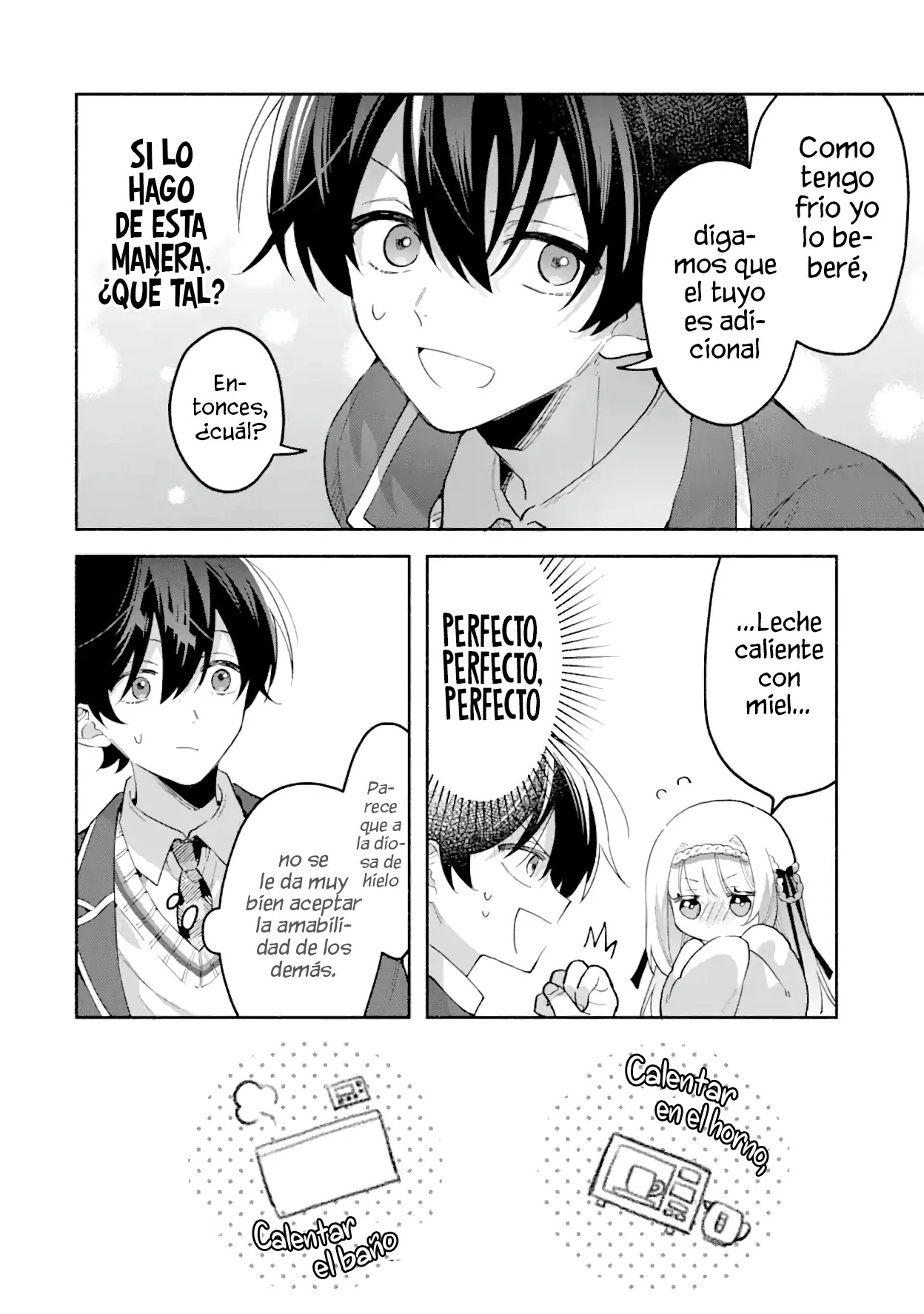 Cool na Megami-sama to Issho ni Sundara, Amayakashisugite Ponkotsu ni Shite Shimatta Ken ni Tsuite Capitulo 1.2: La Diosa de Hielo-sama 2 página 33