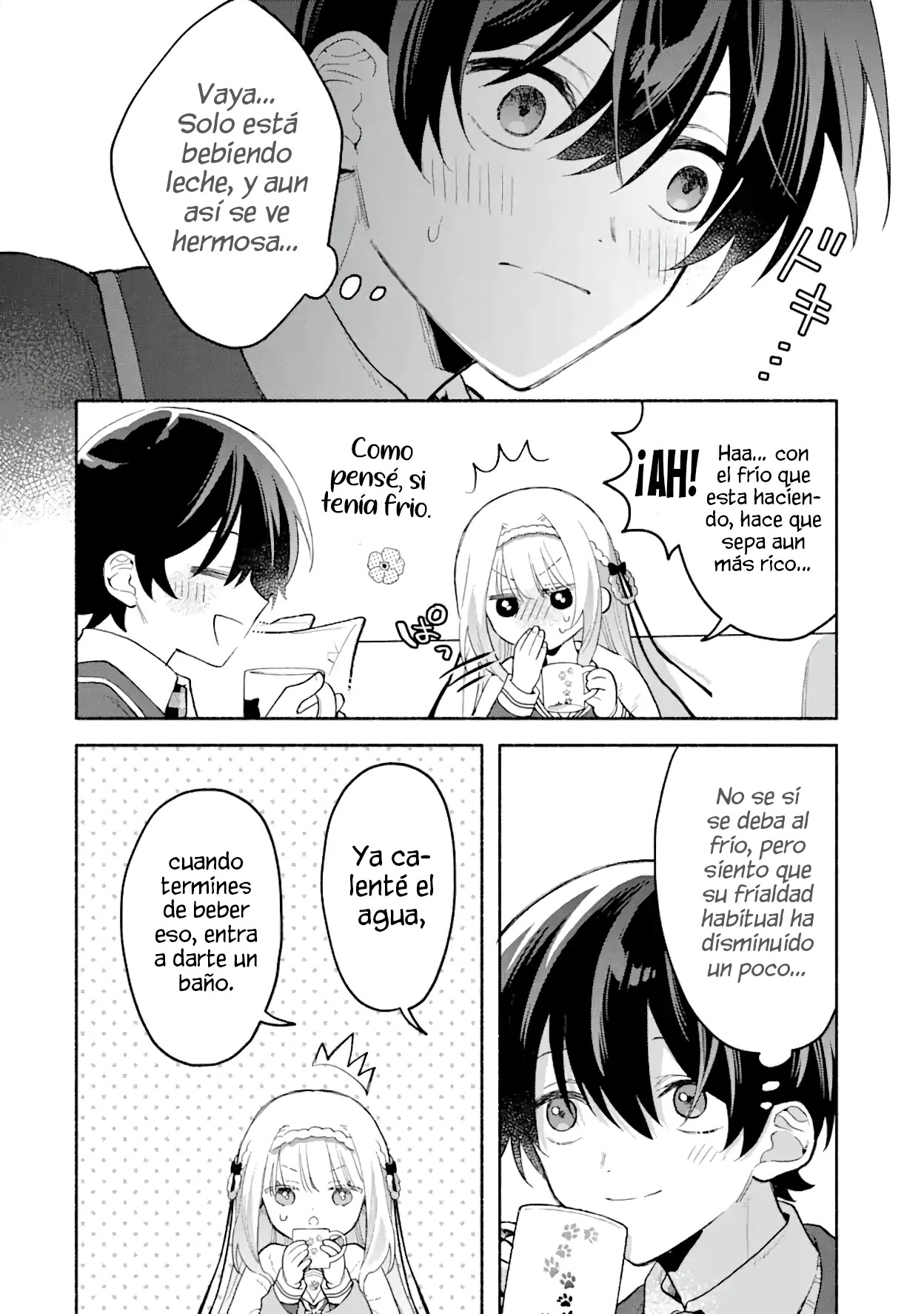 Cool na Megami-sama to Issho ni Sundara, Amayakashisugite Ponkotsu ni Shite Shimatta Ken ni Tsuite Capitulo 1.2: La Diosa de Hielo-sama 2 página 35