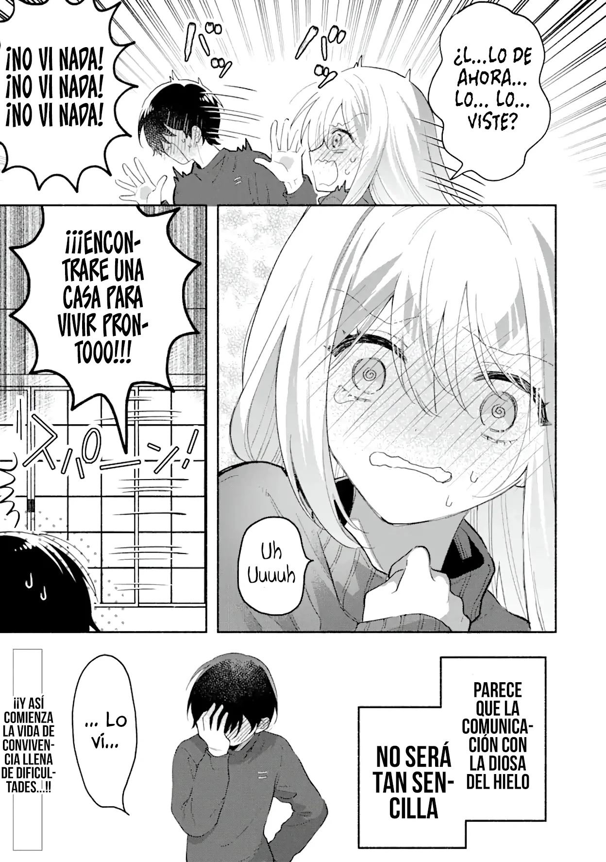 Cool na Megami-sama to Issho ni Sundara, Amayakashisugite Ponkotsu ni Shite Shimatta Ken ni Tsuite Capitulo 1.2: La Diosa de Hielo-sama 2 página 57