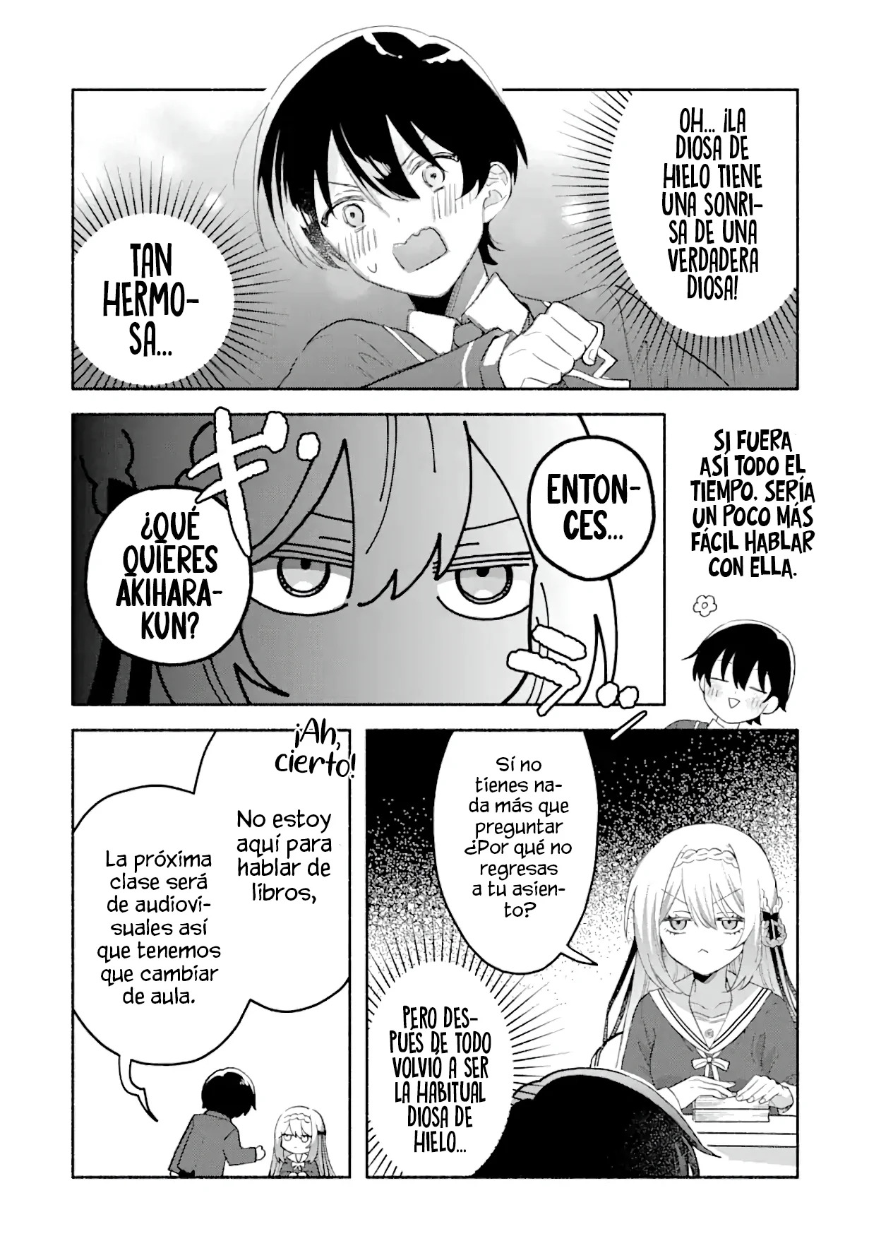 Cool na Megami-sama to Issho ni Sundara, Amayakashisugite Ponkotsu ni Shite Shimatta Ken ni Tsuite Capitulo 1.2: La Diosa de Hielo-sama 2 página 9