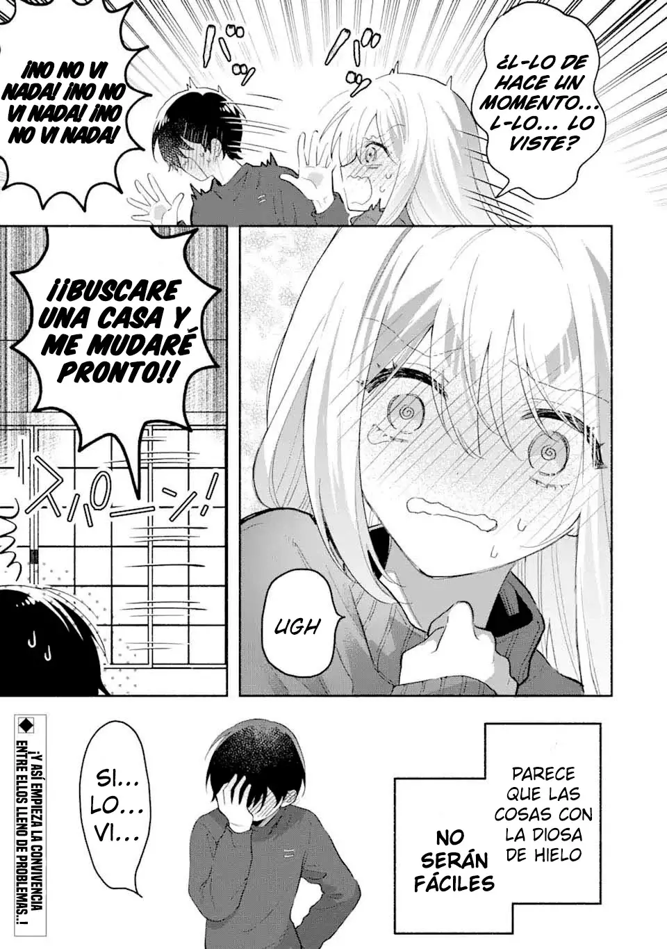Cool na Megami-sama to Issho ni Sundara, Amayakashisugite Ponkotsu ni Shite Shimatta Ken ni Tsuite Capitulo 1.5 página 17