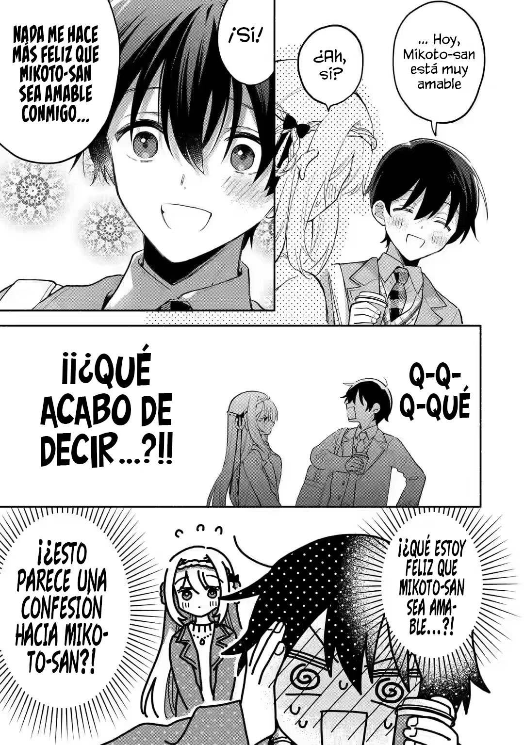 Cool na Megami-sama to Issho ni Sundara, Amayakashisugite Ponkotsu ni Shite Shimatta Ken ni Tsuite Capitulo 10.2: La amabilidad de Mikoto-san 2 página 5