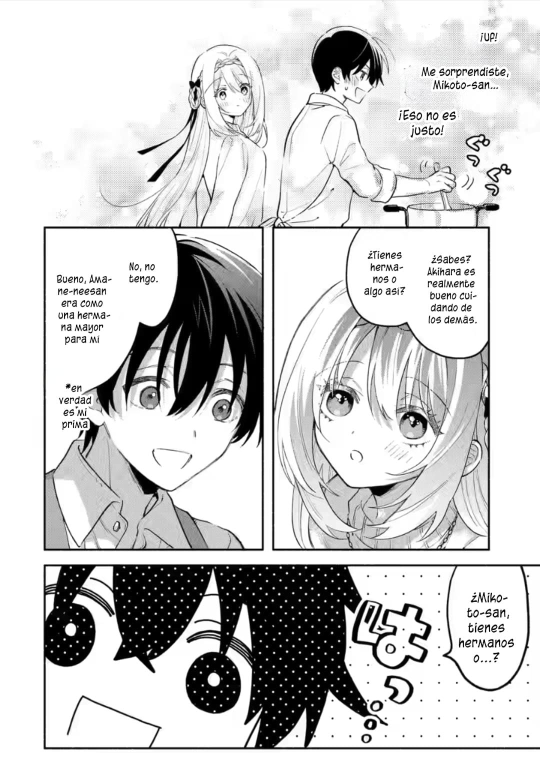 Cool na Megami-sama to Issho ni Sundara, Amayakashisugite Ponkotsu ni Shite Shimatta Ken ni Tsuite Capitulo 11.1: La relación entre Mikoto-san y yo 1 página 11