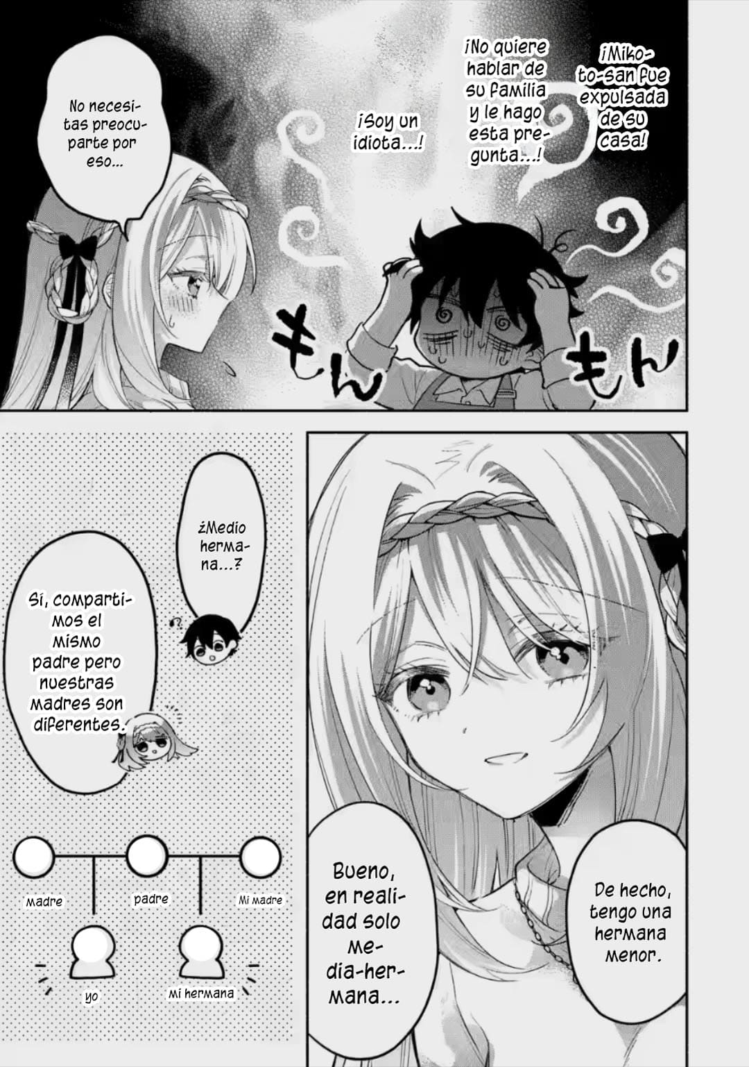 Cool na Megami-sama to Issho ni Sundara, Amayakashisugite Ponkotsu ni Shite Shimatta Ken ni Tsuite Capitulo 11.1: La relación entre Mikoto-san y yo 1 página 12