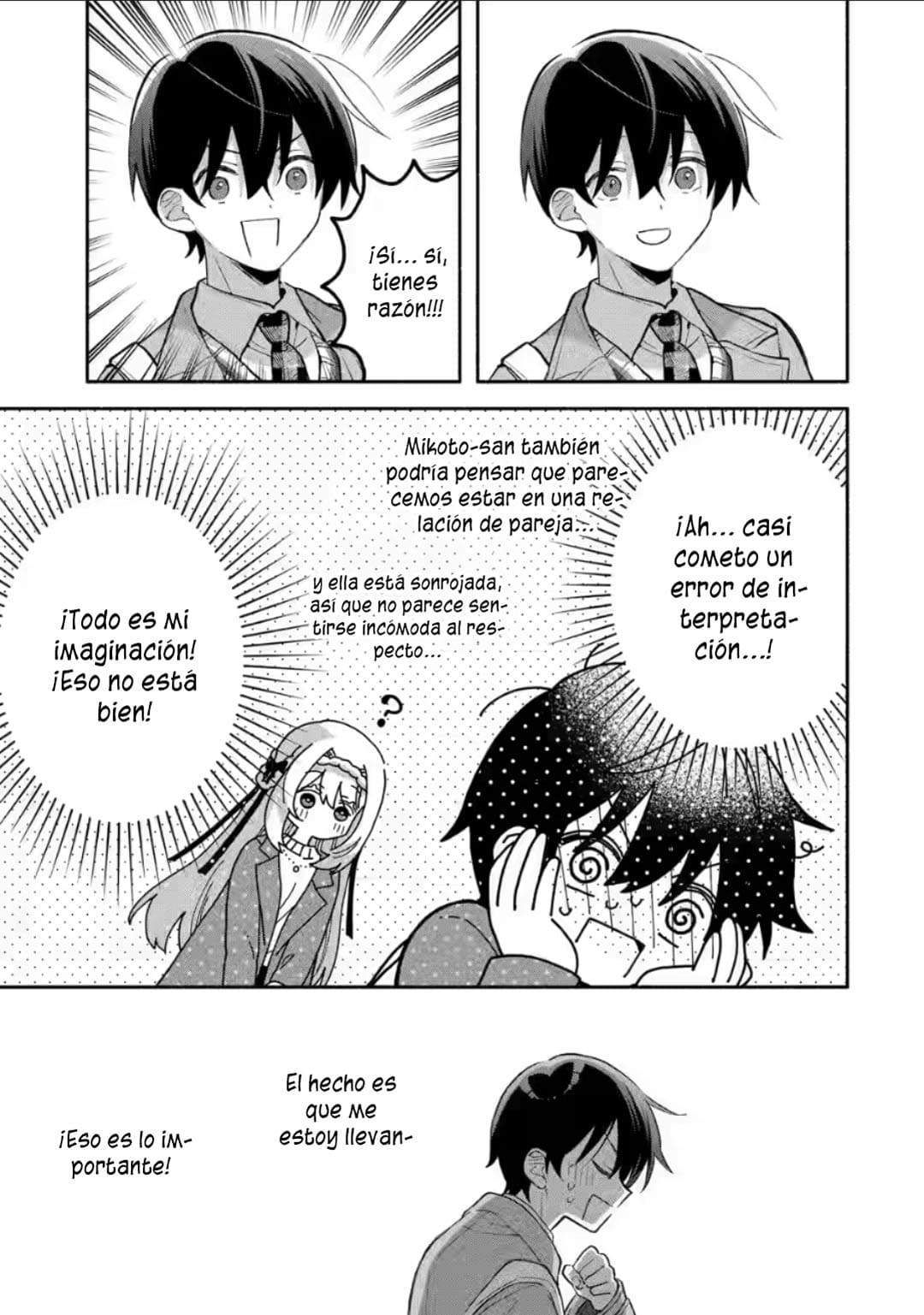 Cool na Megami-sama to Issho ni Sundara, Amayakashisugite Ponkotsu ni Shite Shimatta Ken ni Tsuite Capitulo 11.1: La relación entre Mikoto-san y yo 1 página 6