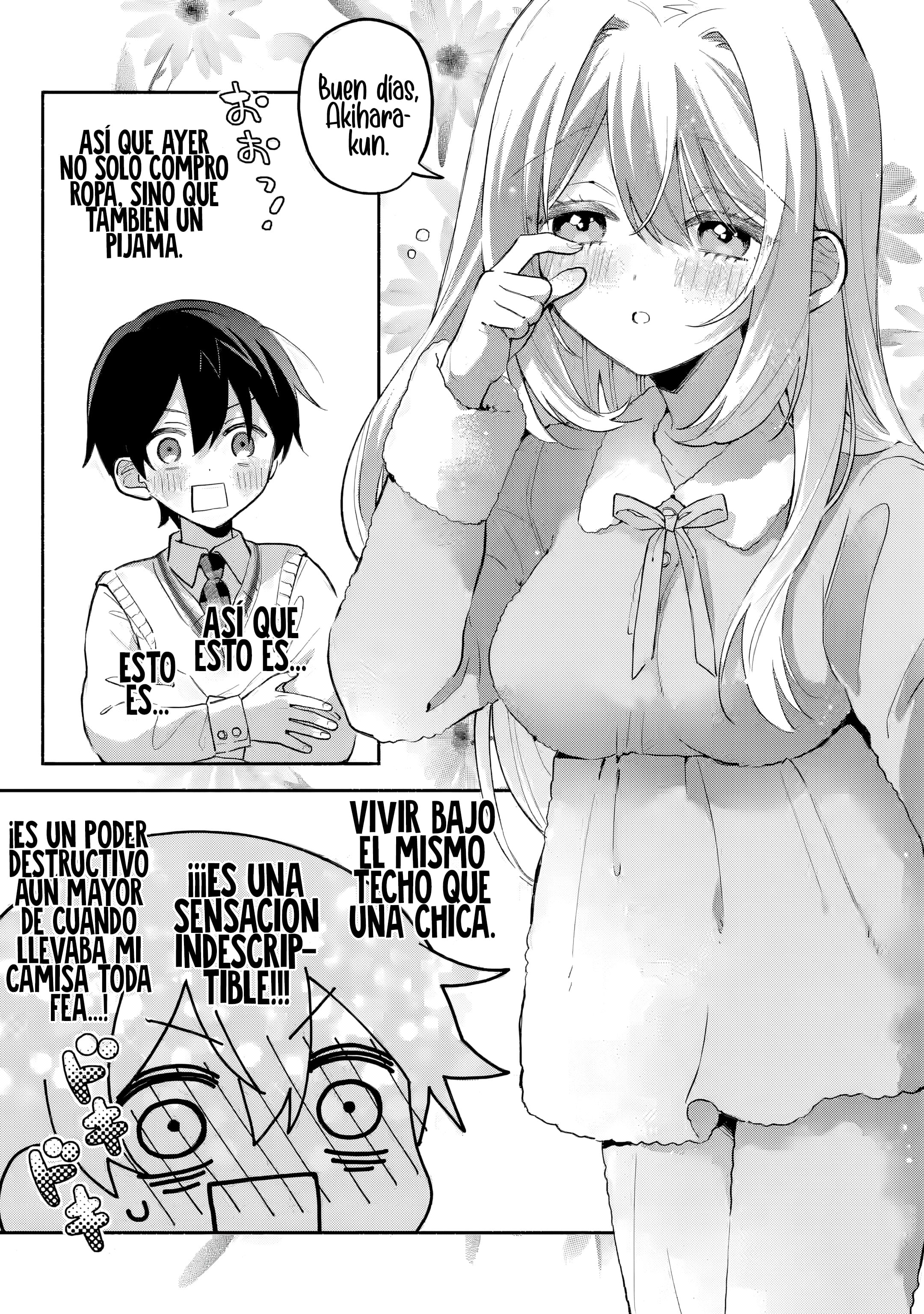 Cool na Megami-sama to Issho ni Sundara, Amayakashisugite Ponkotsu ni Shite Shimatta Ken ni Tsuite Capitulo 12.1: ¡El secreto de los dos finalmente revelado! 1 página 3