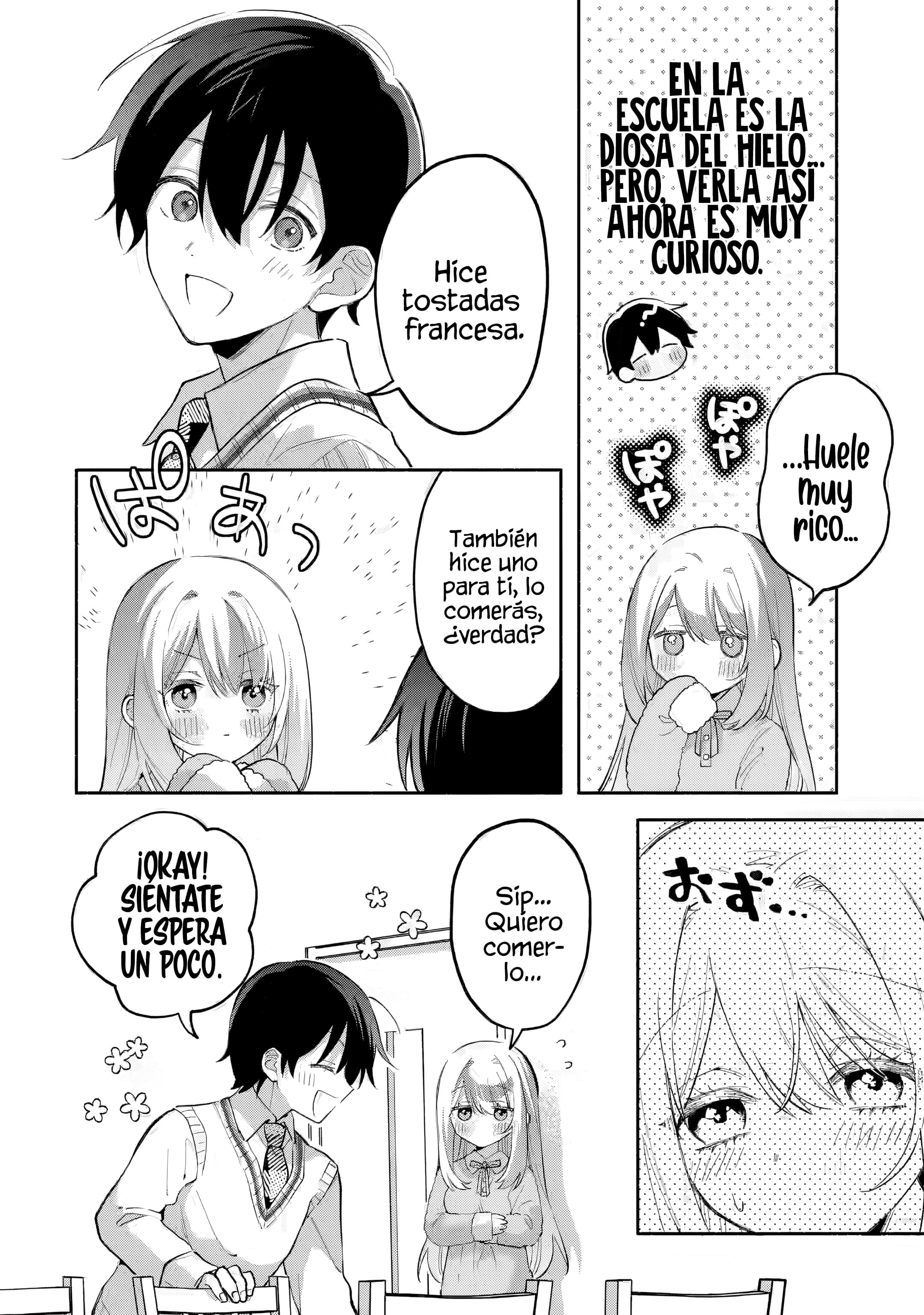 Cool na Megami-sama to Issho ni Sundara, Amayakashisugite Ponkotsu ni Shite Shimatta Ken ni Tsuite Capitulo 12.1: ¡El secreto de los dos finalmente revelado! 1 página 4