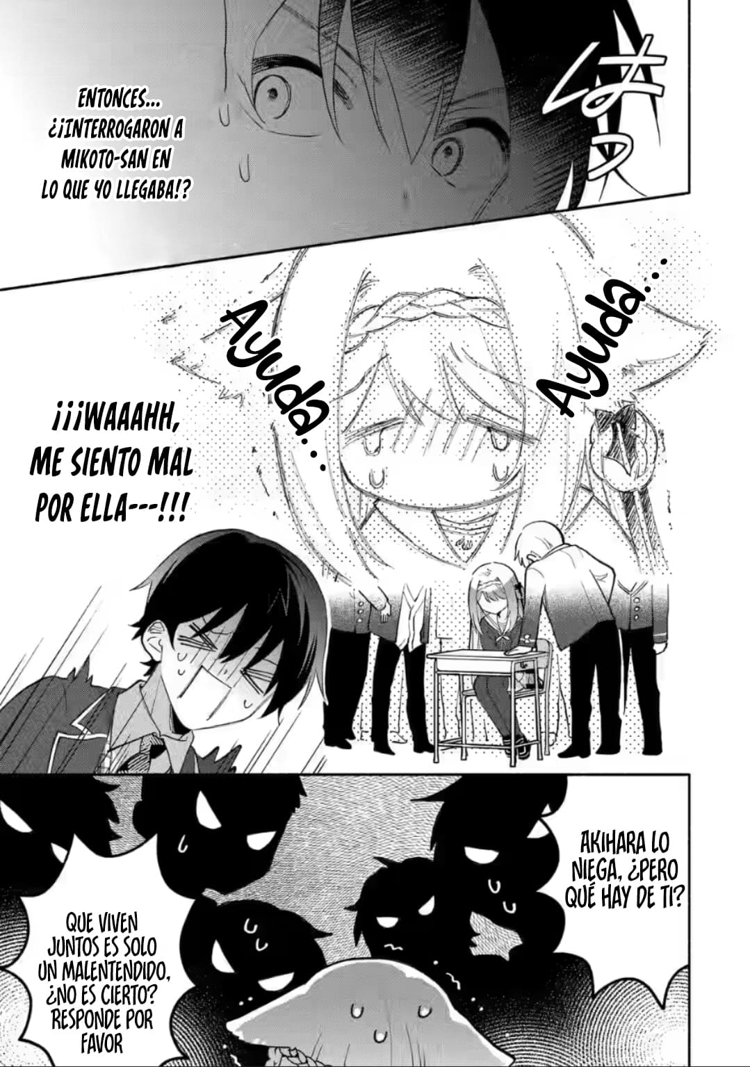 Cool na Megami-sama to Issho ni Sundara, Amayakashisugite Ponkotsu ni Shite Shimatta Ken ni Tsuite Capitulo 12.2: ¡El secreto de los dos finalmente revelado! 2 página 10