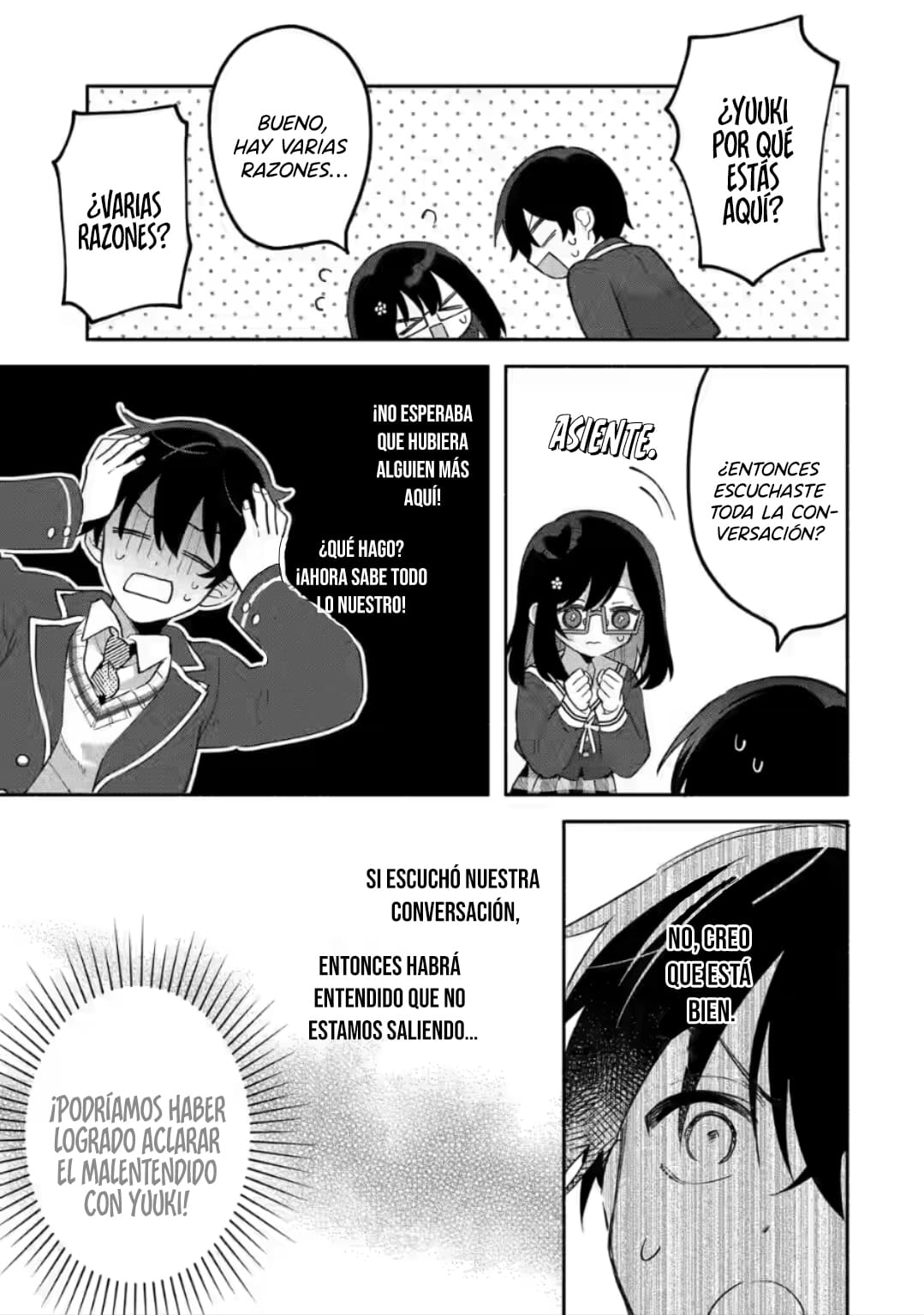 Cool na Megami-sama to Issho ni Sundara, Amayakashisugite Ponkotsu ni Shite Shimatta Ken ni Tsuite Capitulo 14.1: Mikoto-san vs Yuki 1 página 3