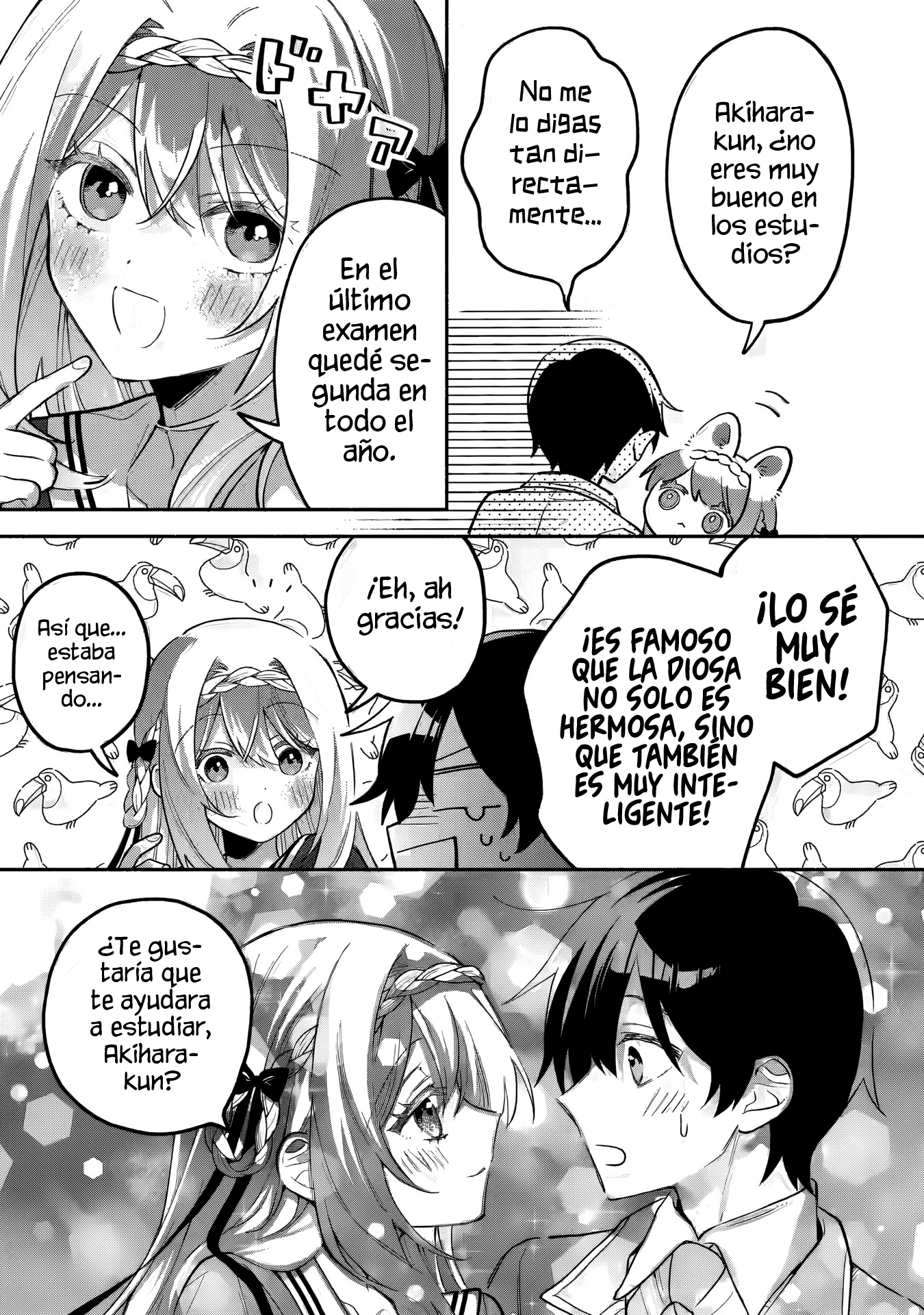 Cool na Megami-sama to Issho ni Sundara, Amayakashisugite Ponkotsu ni Shite Shimatta Ken ni Tsuite Capitulo 16.1 página 9